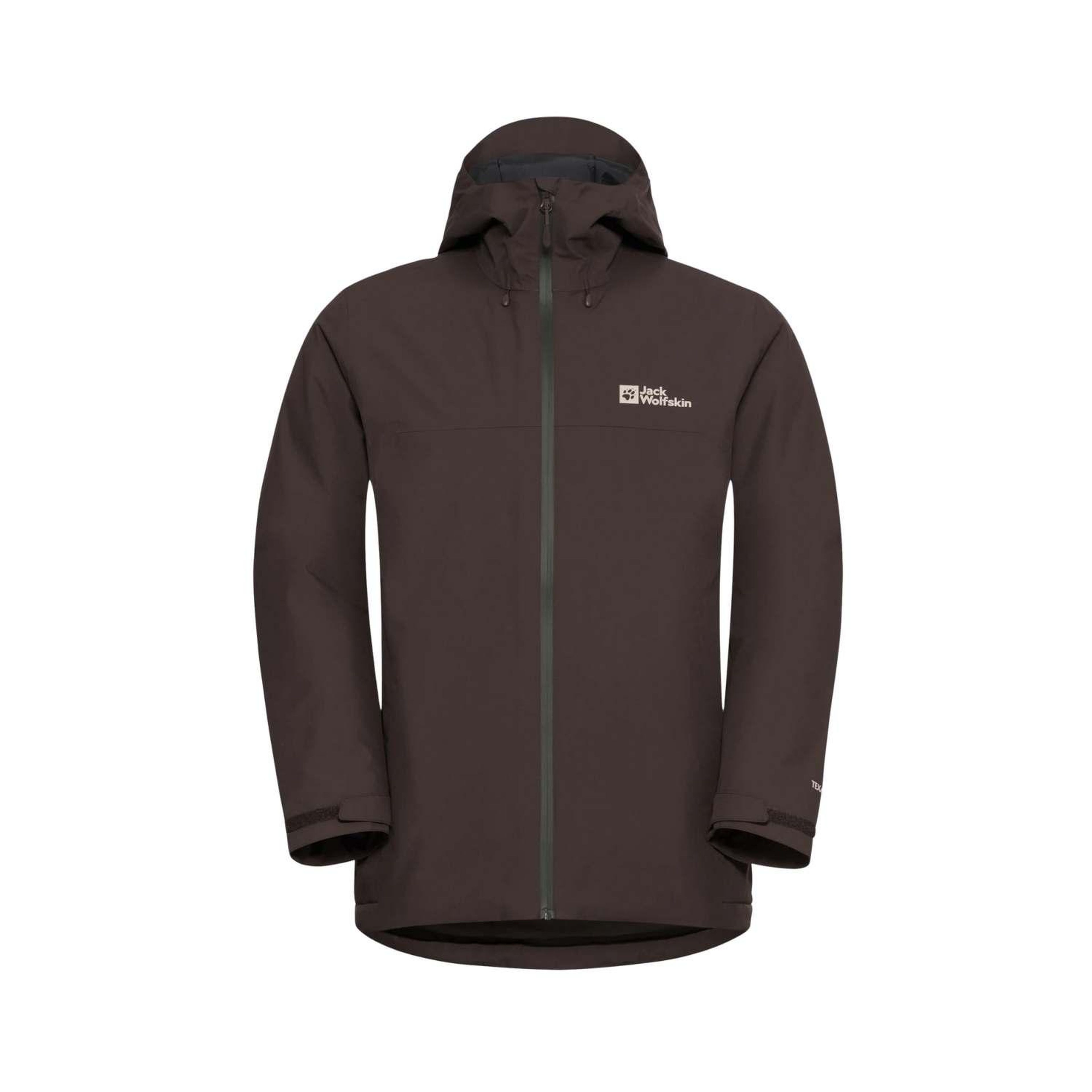 Jack Wolfskin Wisper Ins Erkek Kahverengi Outdoor Ceketi
