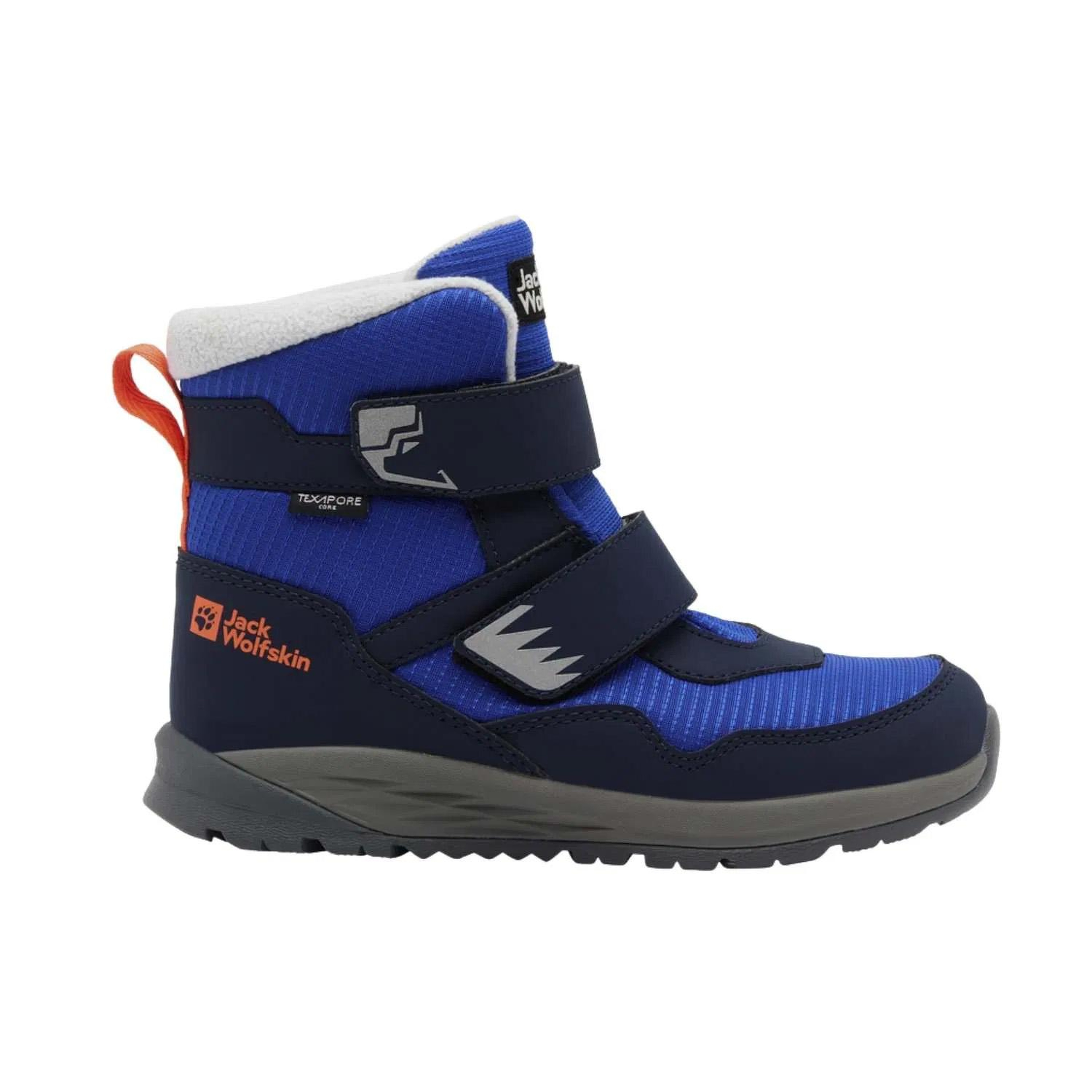 Jack Wolfskin Polar Bear-b Texapore Mid Vc K Unisex Çocuk Mavi Bot