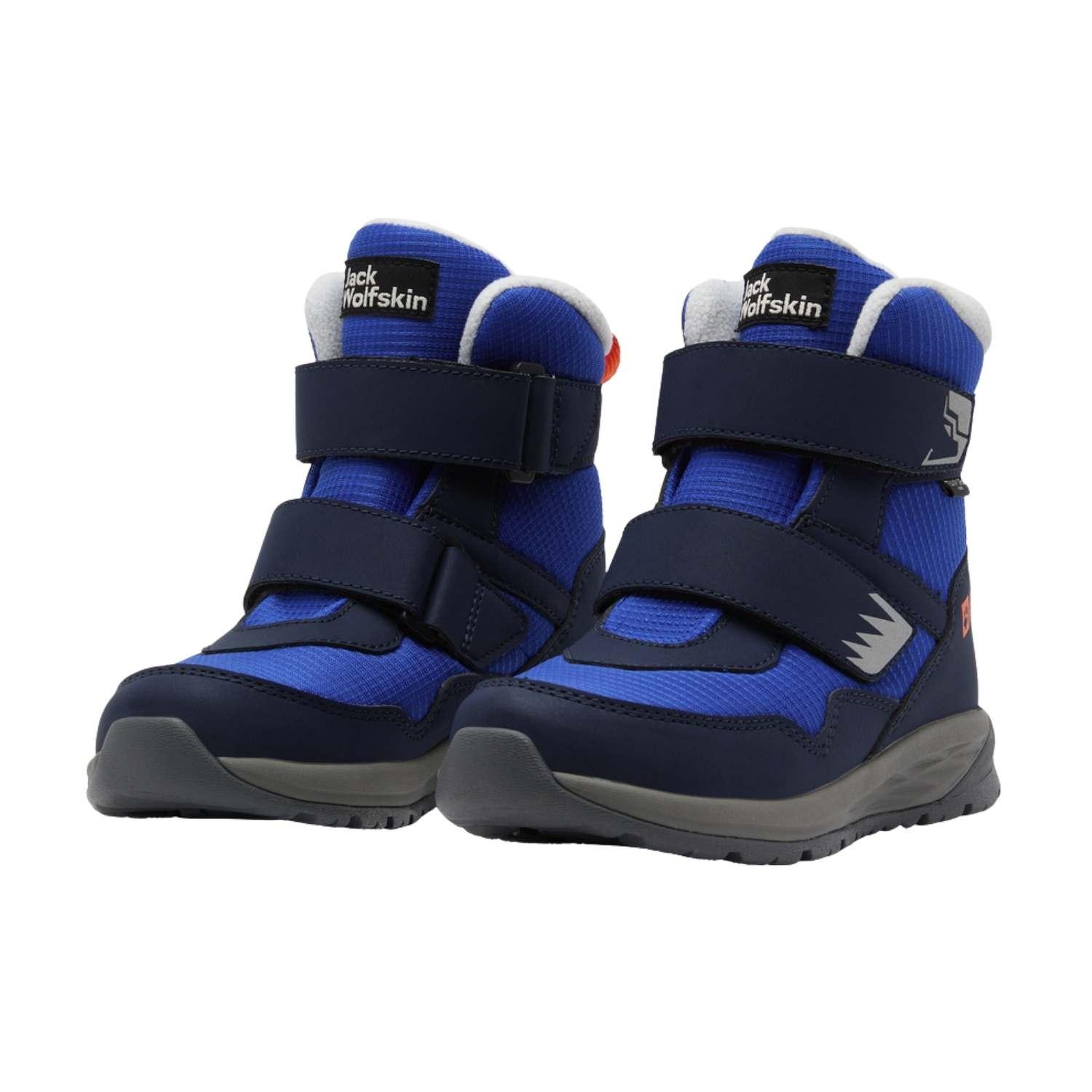 Jack Wolfskin Polar Bear-b Texapore Mid Vc K Unisex Çocuk Mavi Bot