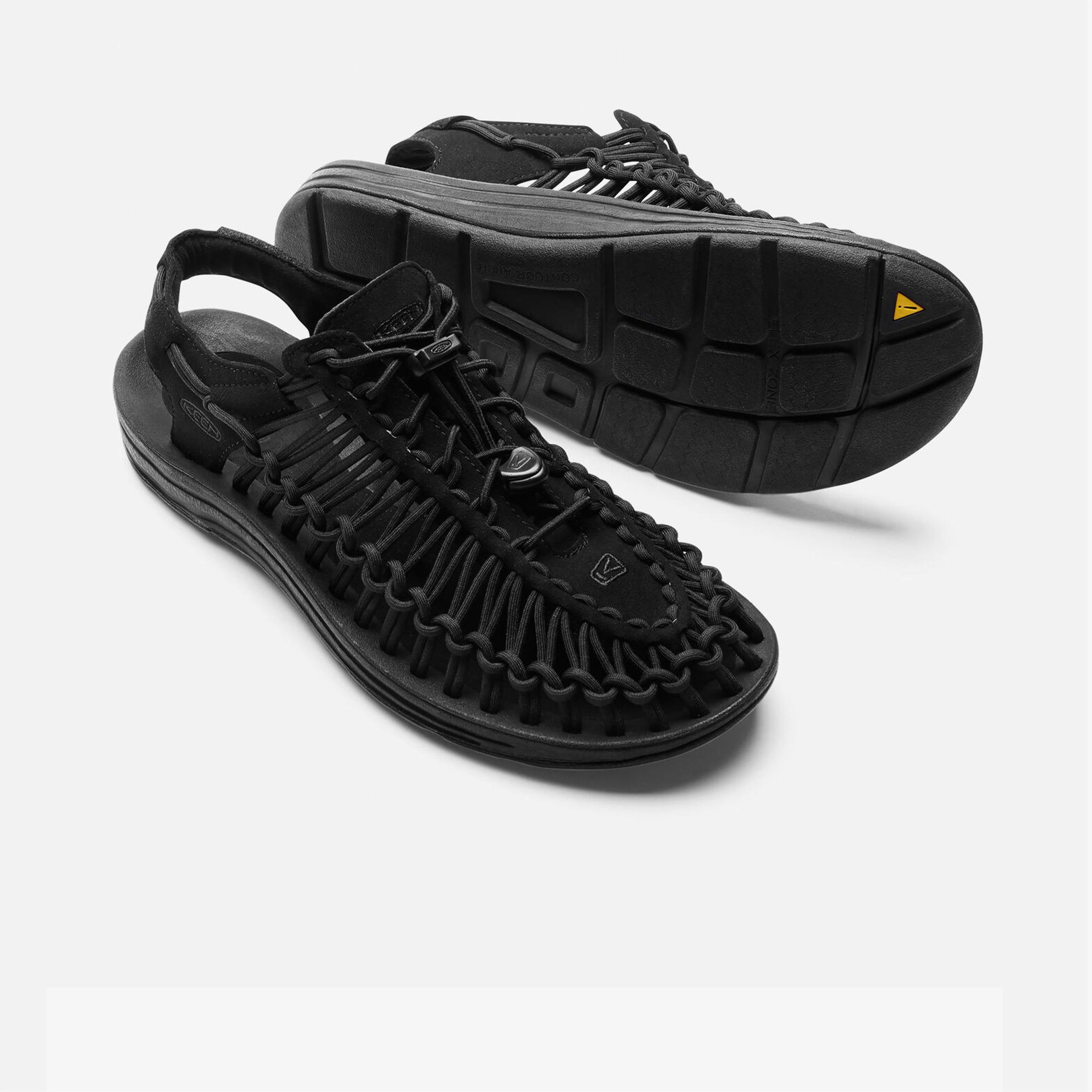Keen Unek Erkek Siyah Sandalet