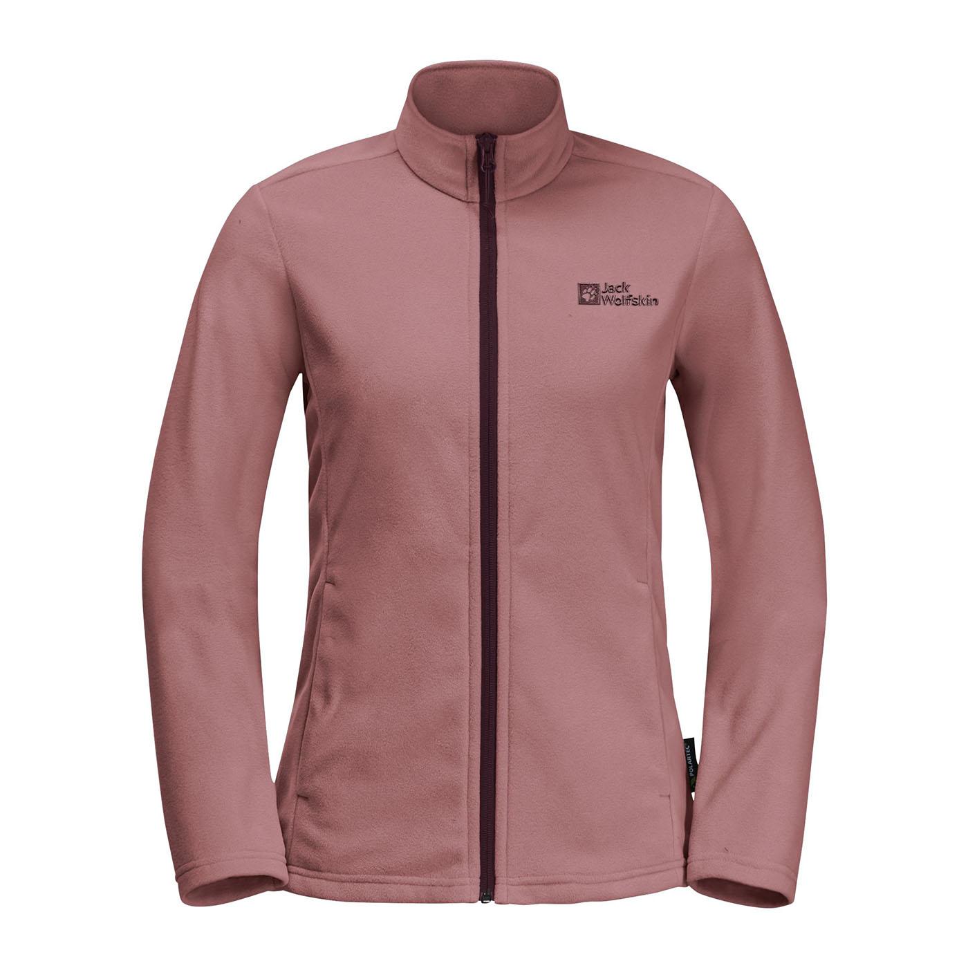 Jack Wolfskin Taunus Fz Kadın Pembe Polar Ceket