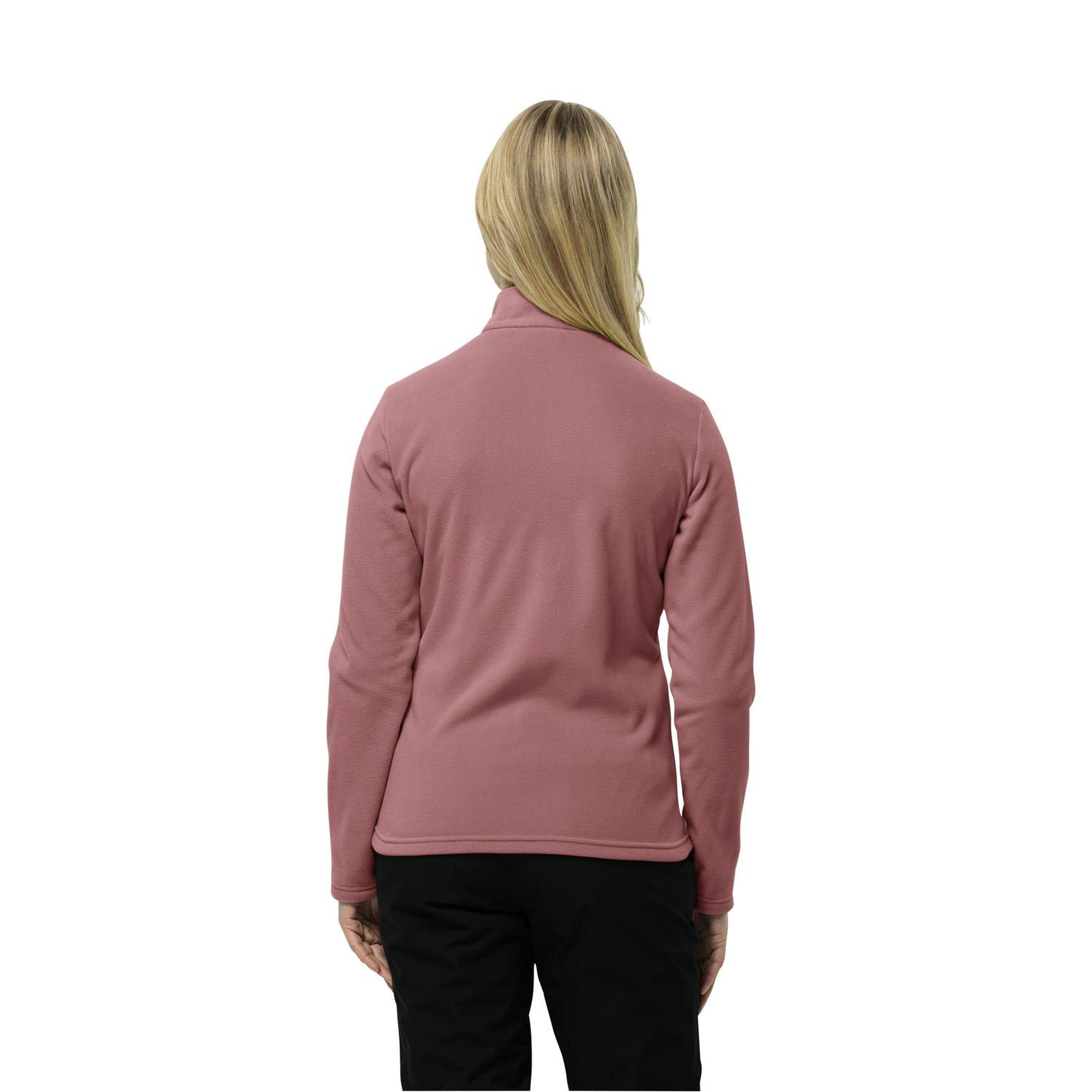 Jack Wolfskin Taunus Fz Kadın Pembe Polar Ceket
