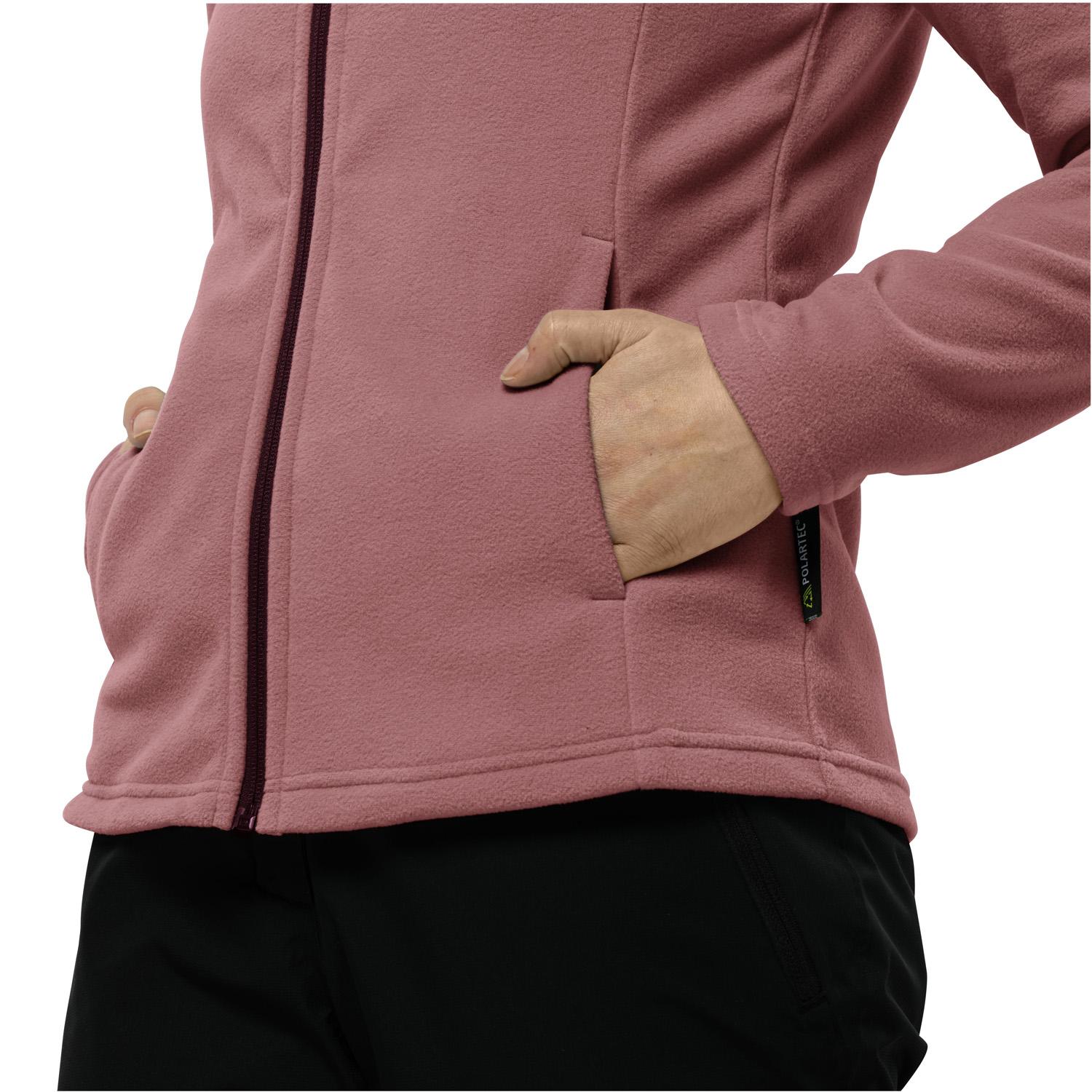 Jack Wolfskin Taunus Fz Kadın Pembe Polar Ceket