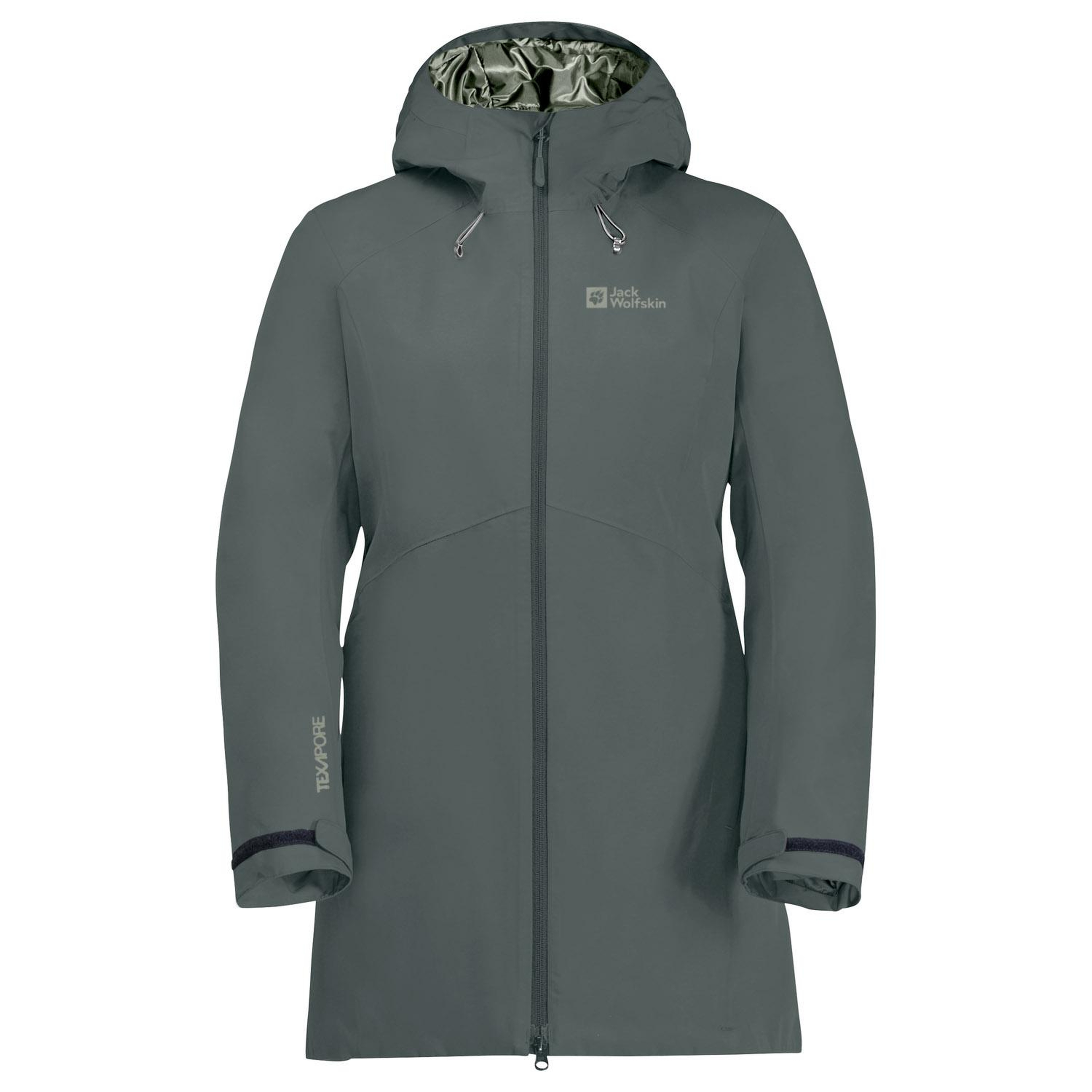 Jack Wolfskin Heidelstein Ins Kadın Yeşil Outdoor Ceketi