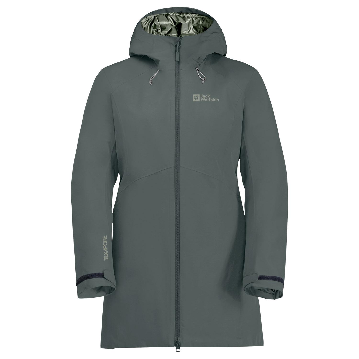 Jack Wolfskin Heidelstein Ins Kadın Yeşil Outdoor Ceketi