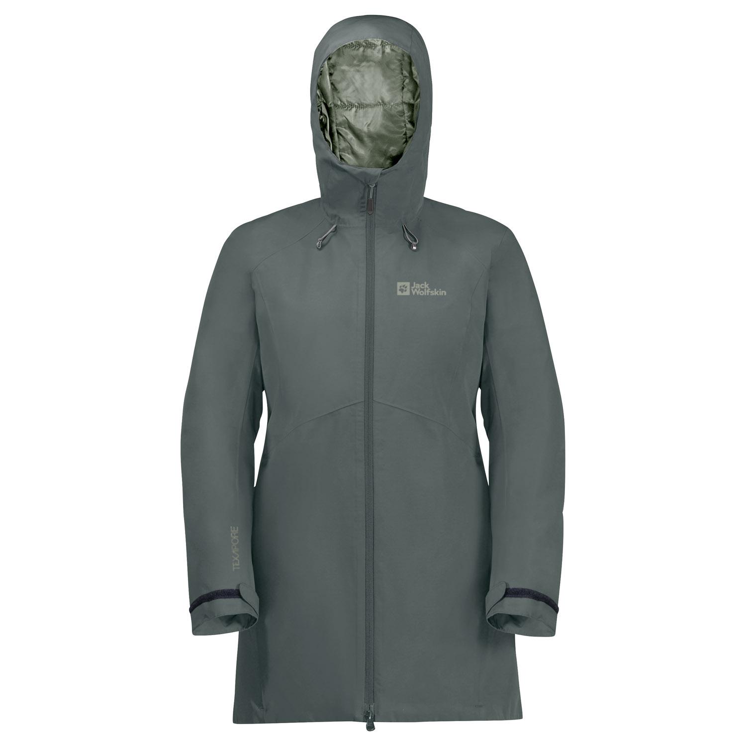 Jack Wolfskin Heidelstein Ins Kadın Yeşil Outdoor Ceketi