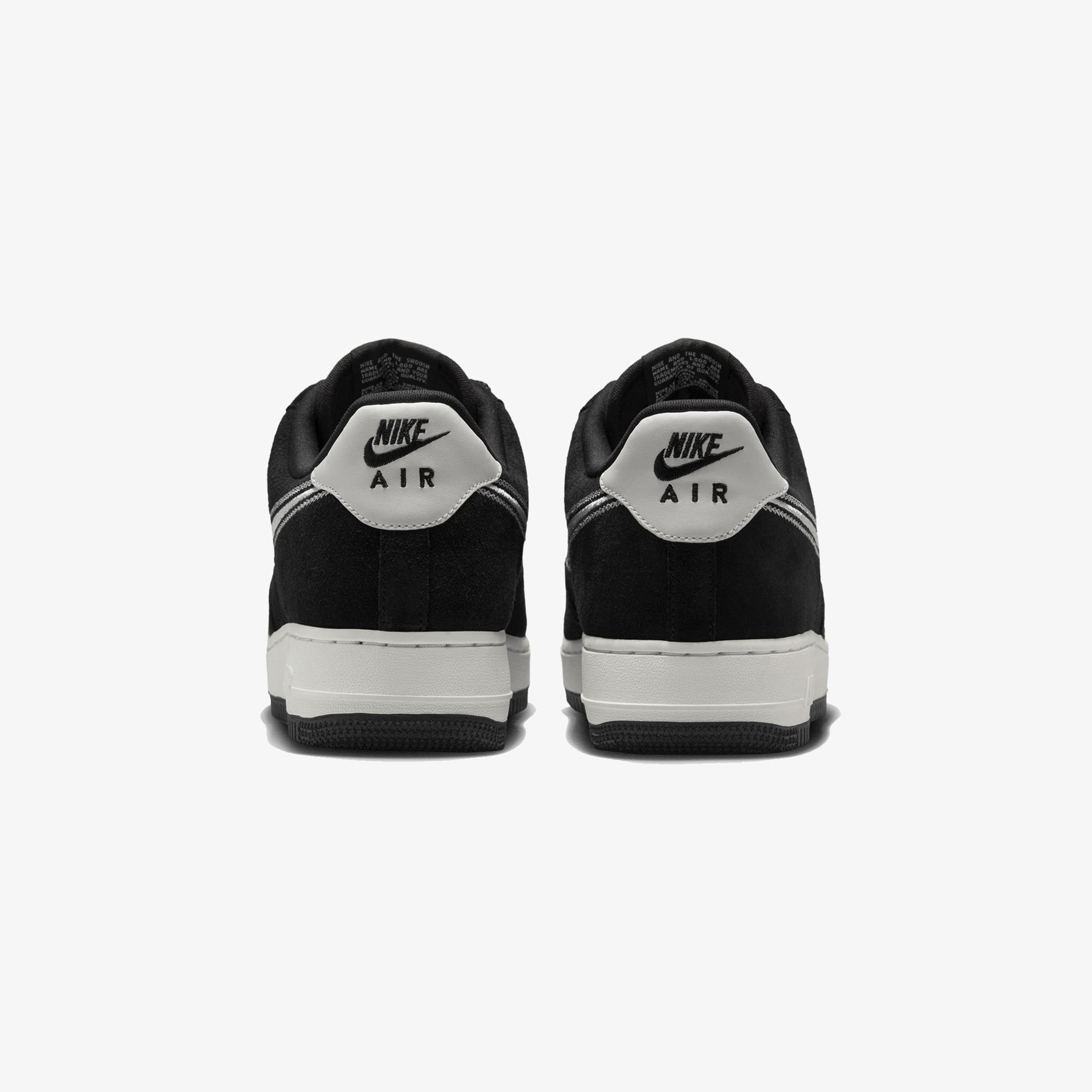 Nike Air Force 1 '07 LV8 Erkek Siyah Spor Ayakkabı