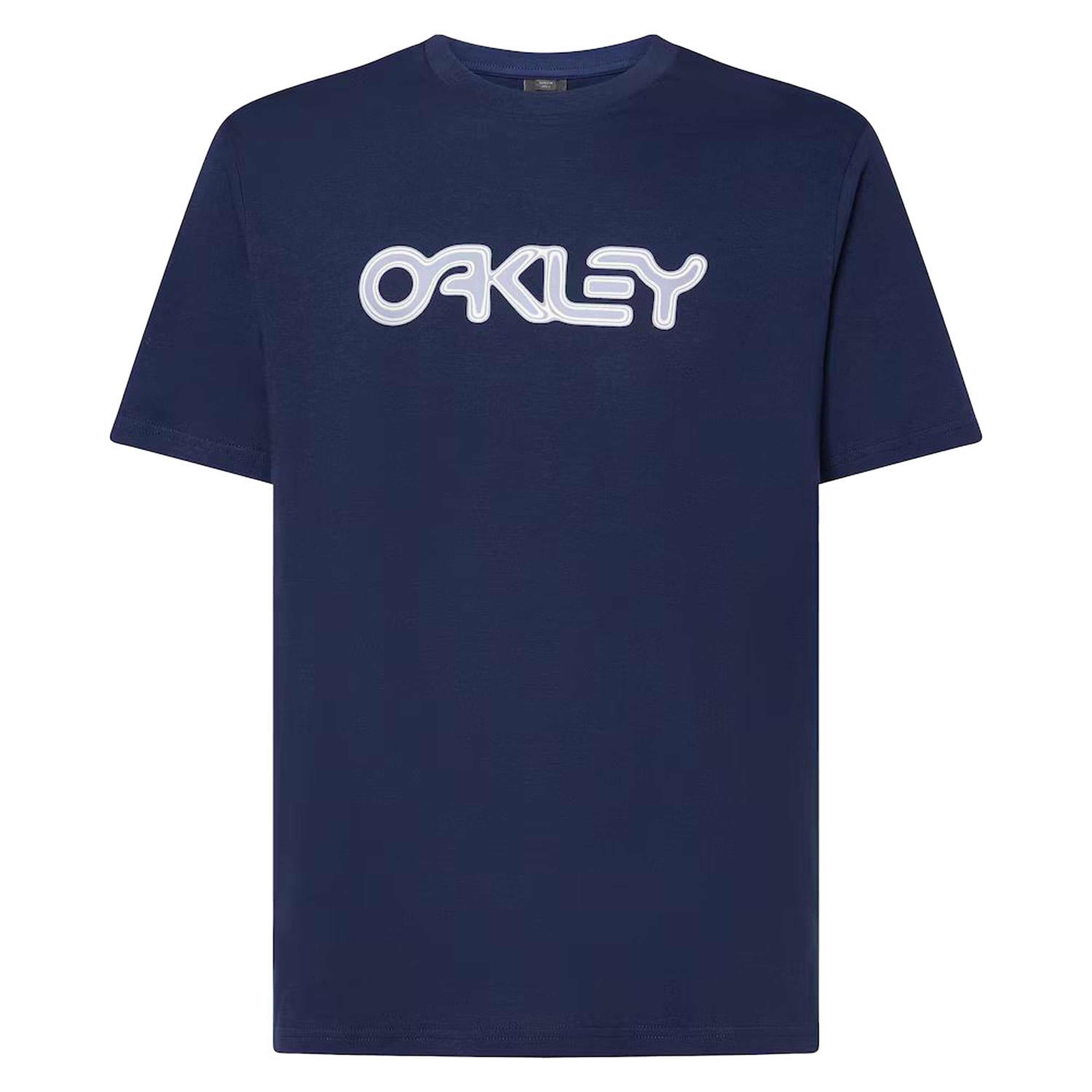 Oakley Mtl B1b Erkek Mavi Tişört