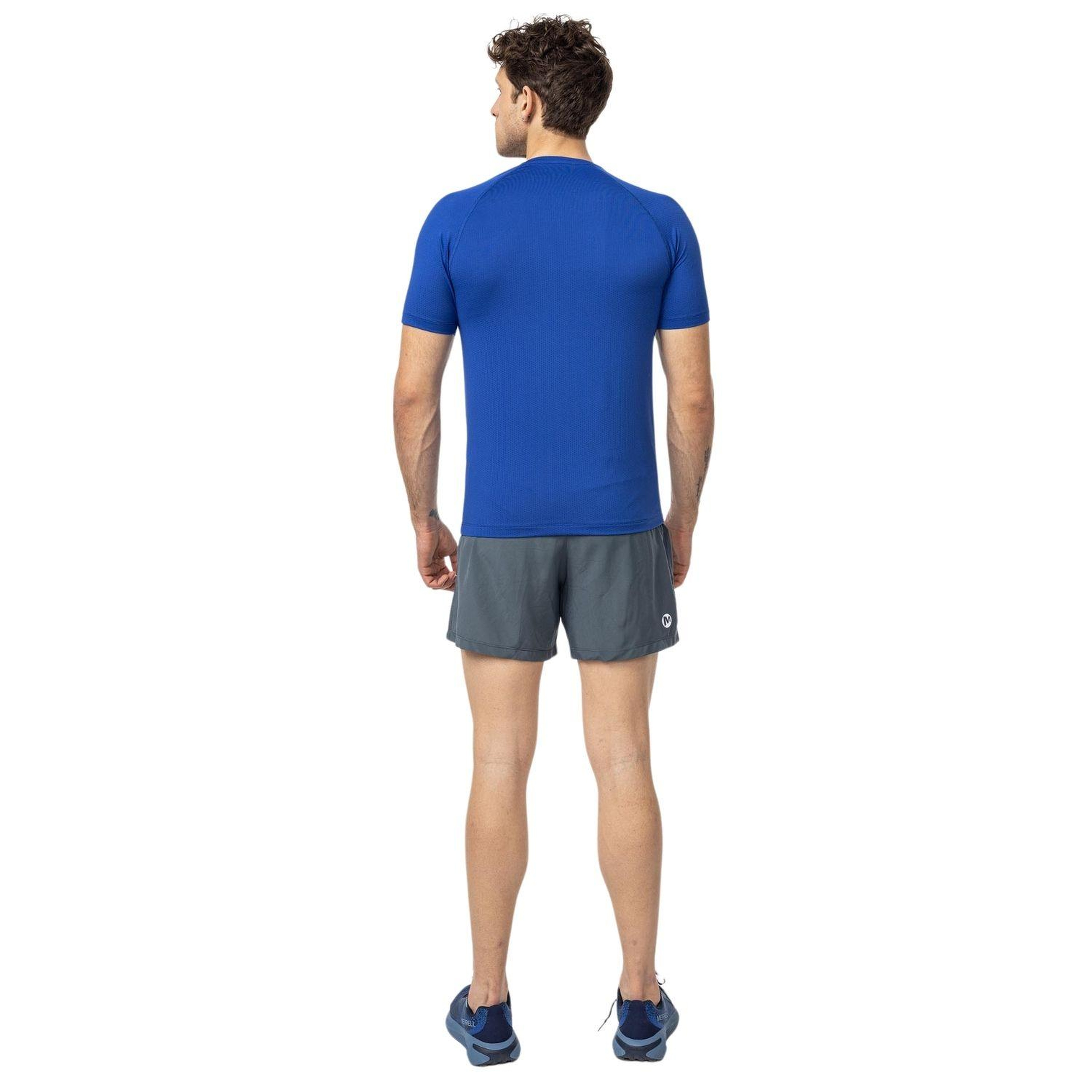 Merrell Till Erkek Mavi Koşu Tişört