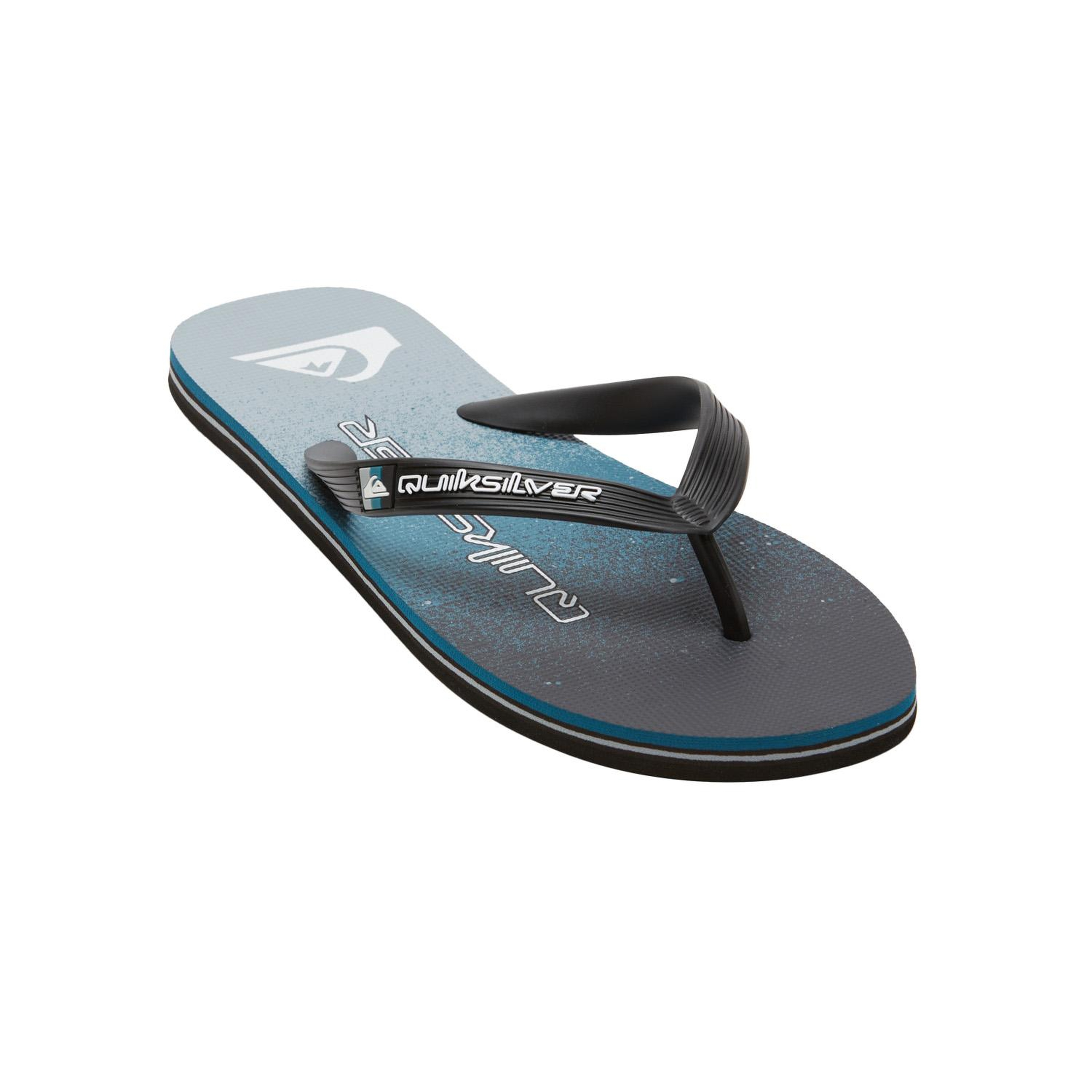 Quiksilver Erkek Terlik Molokai Art II Siyah/Mavi/Gri Günlük Giyim