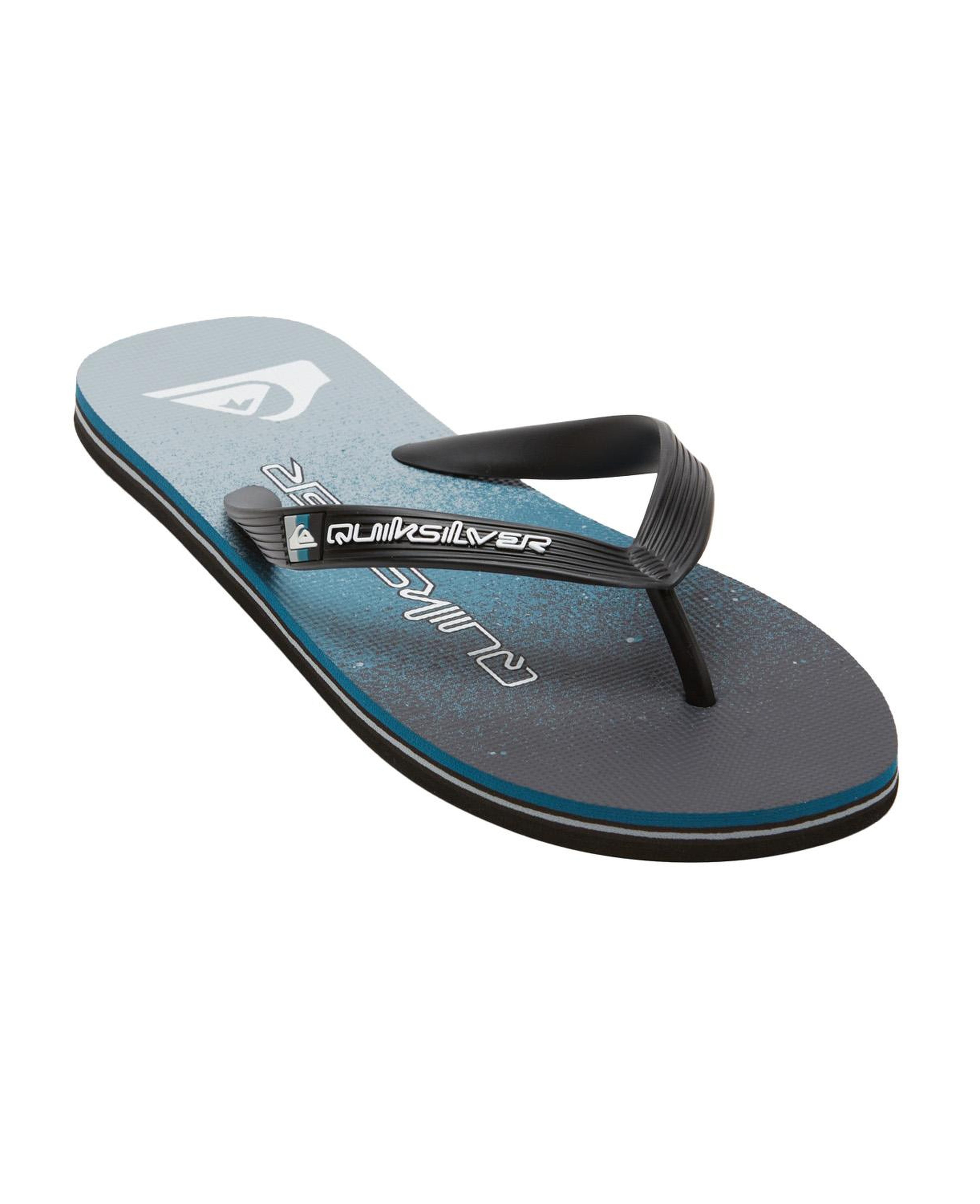 Quiksilver Erkek Terlik Molokai Art II Siyah/Mavi/Gri Günlük Giyim