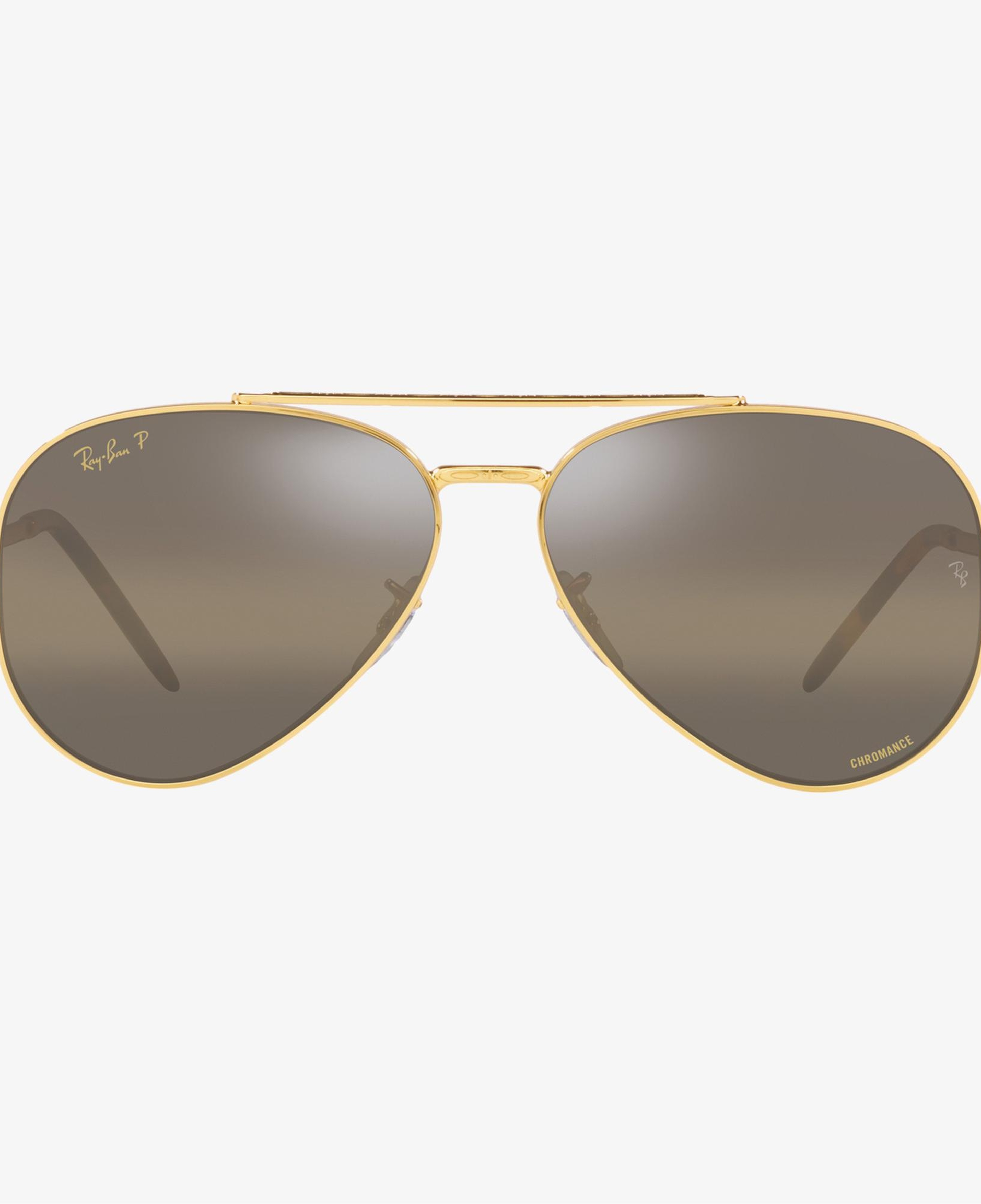 Ray-Ban New Aviator Unisex Altın Rengi Güneş Gözlüğü