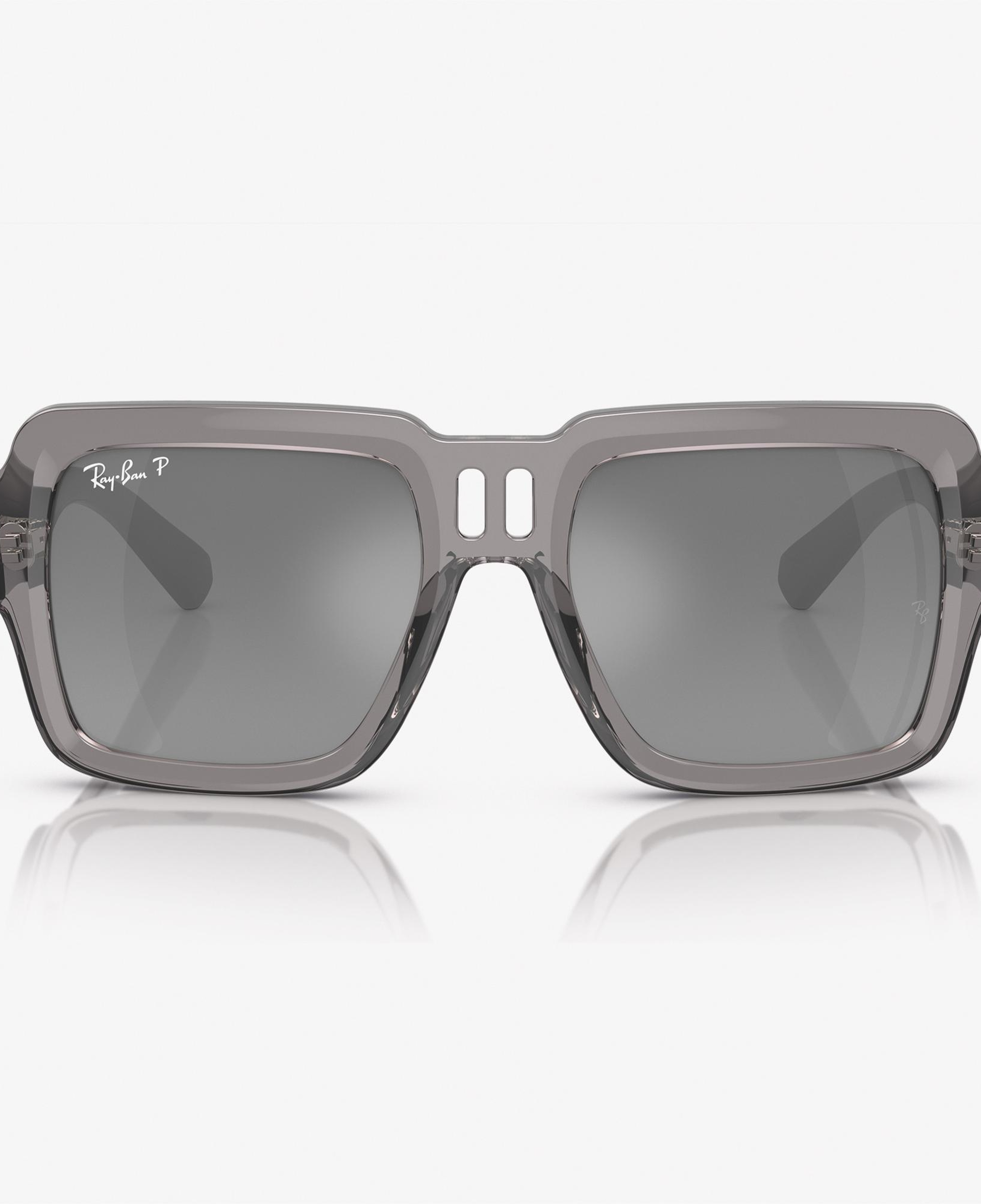 RAY-BAN 0RB4408 Injected Unisex Gri Güneş Gözlüğü