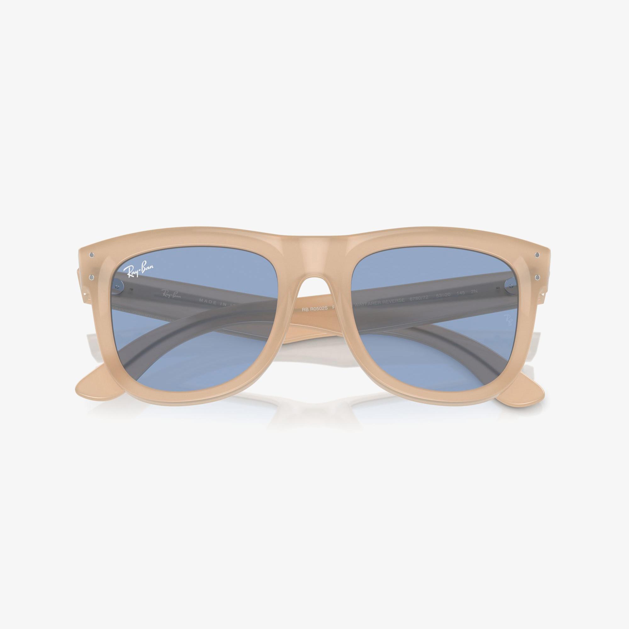 RAY-BAN Wayfarer Reverse Unisex Bej Güneş Gözlüğü