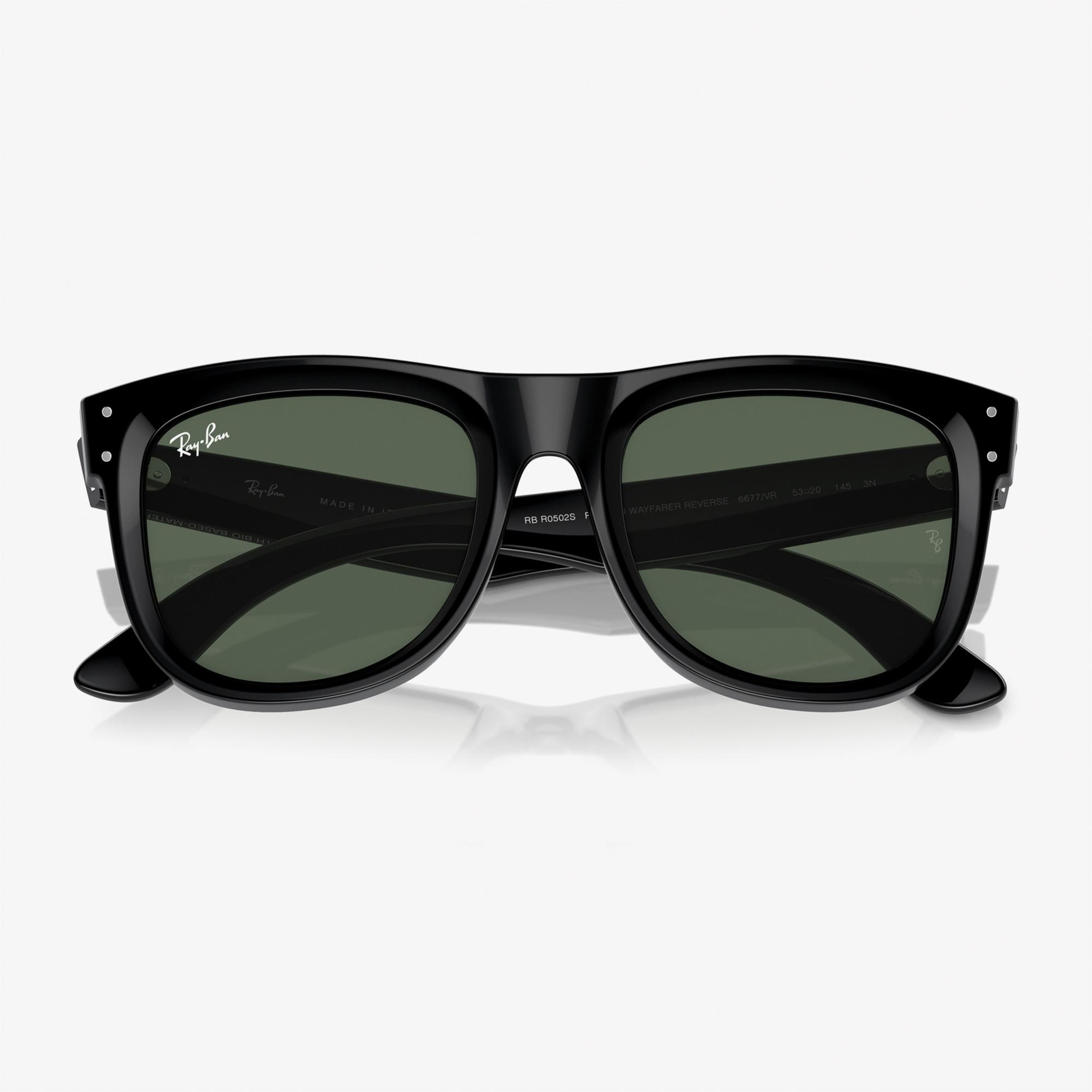 RAY-BAN Wayfarer Reverse Unisex Siyah Güneş Gözlüğü