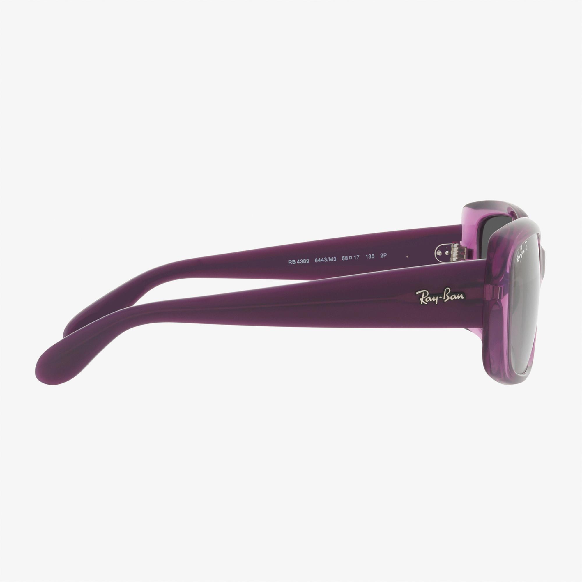 RAY-BAN 0RB4389 Kadın Mor Güneş Gözlüğü