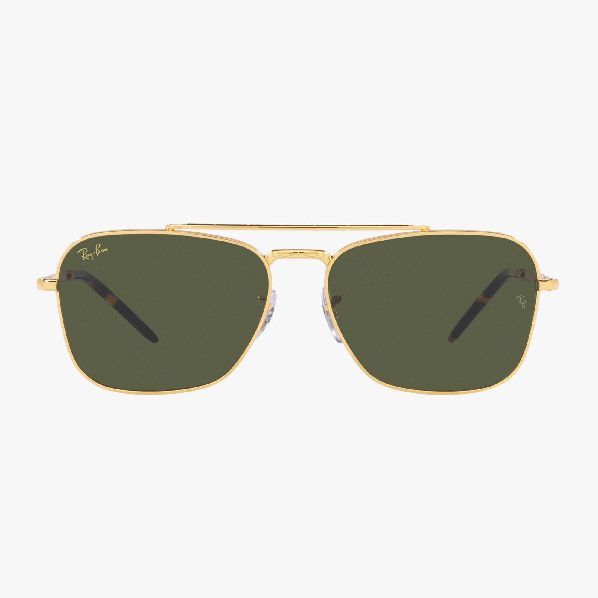 Ray-Ban New Caravan Unisex Altın Rengi Güneş Gözlüğü