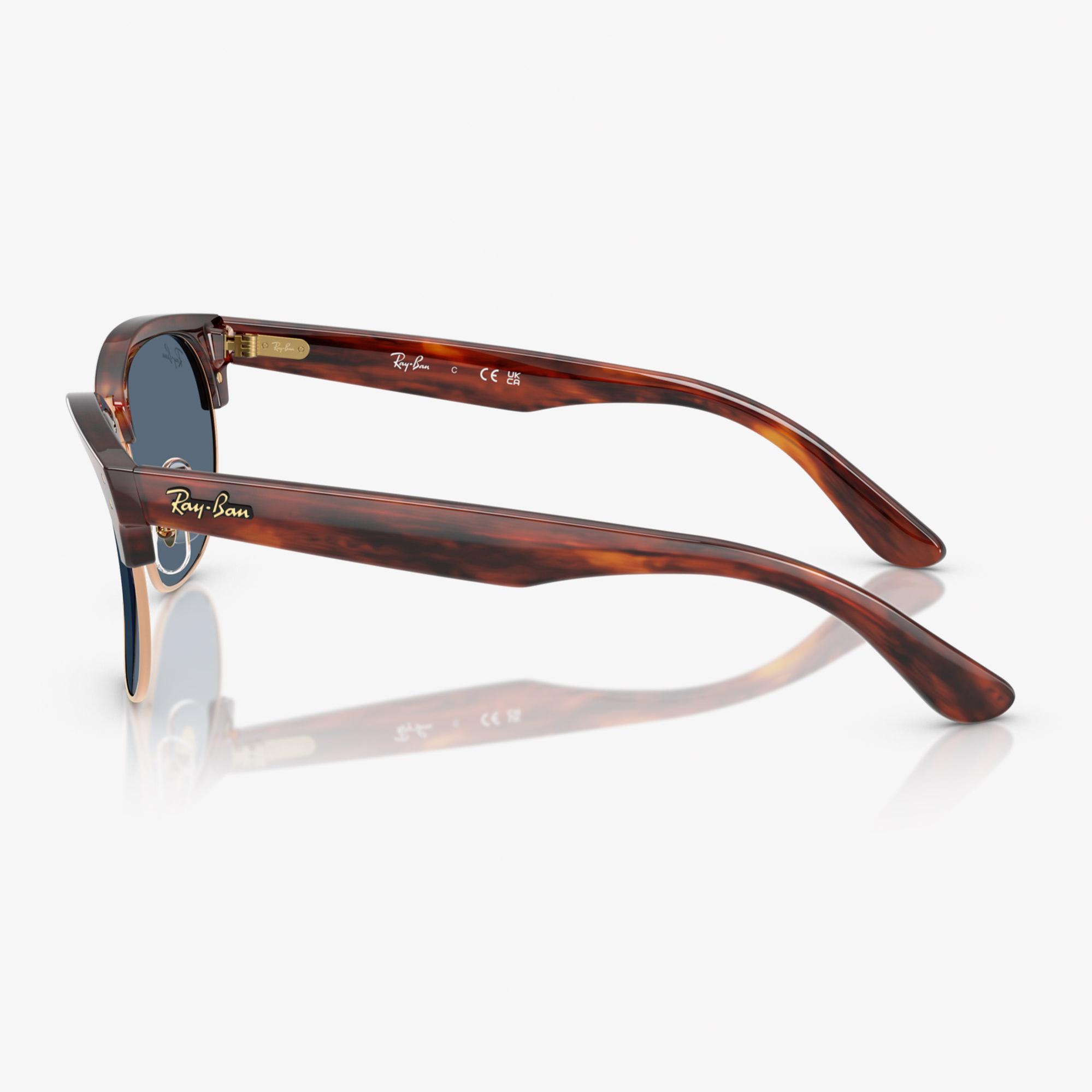 Ray-Ban Clubmaster Reverse RBR0504S Unisex Kahverengi Güneş Gözlüğü