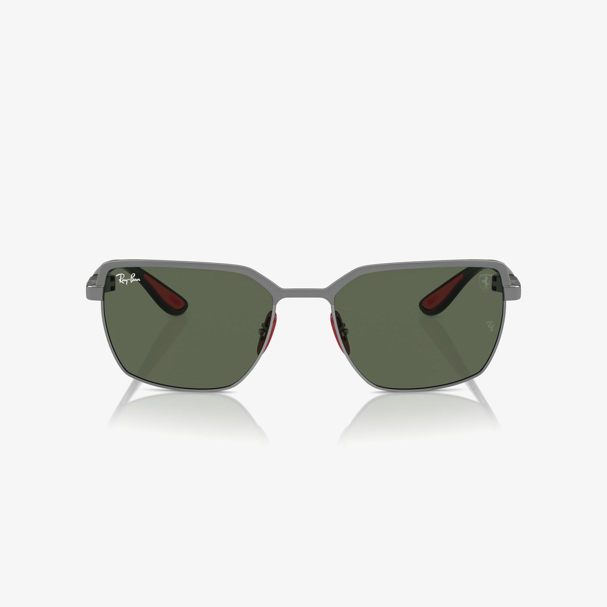 RAY-BAN Rb3743M Scuderia Ferrari Collection Unisex Gri Güneş Gözlüğü