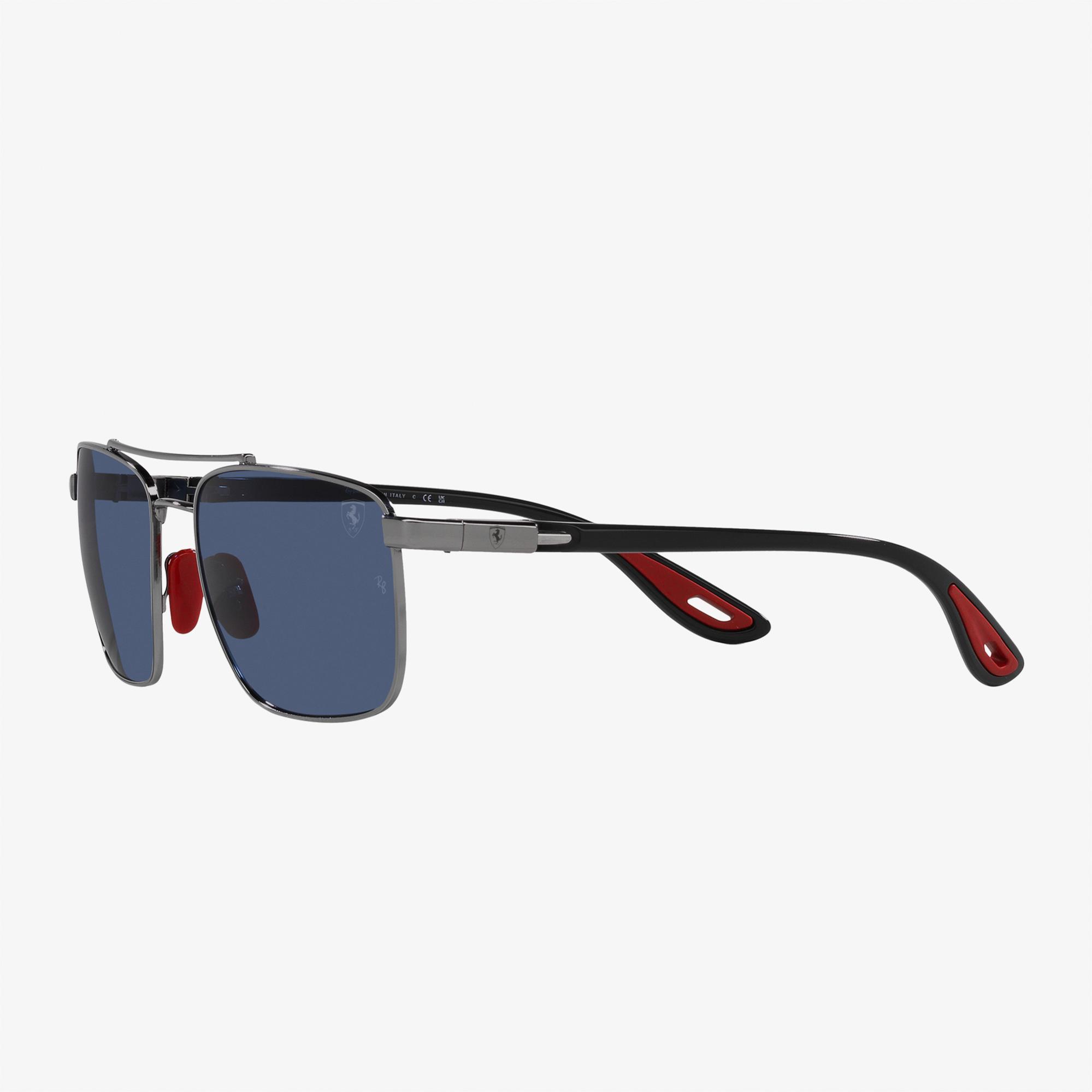 RAY-BAN 0RB3715 Unisex Gri Güneş Gözlüğü
