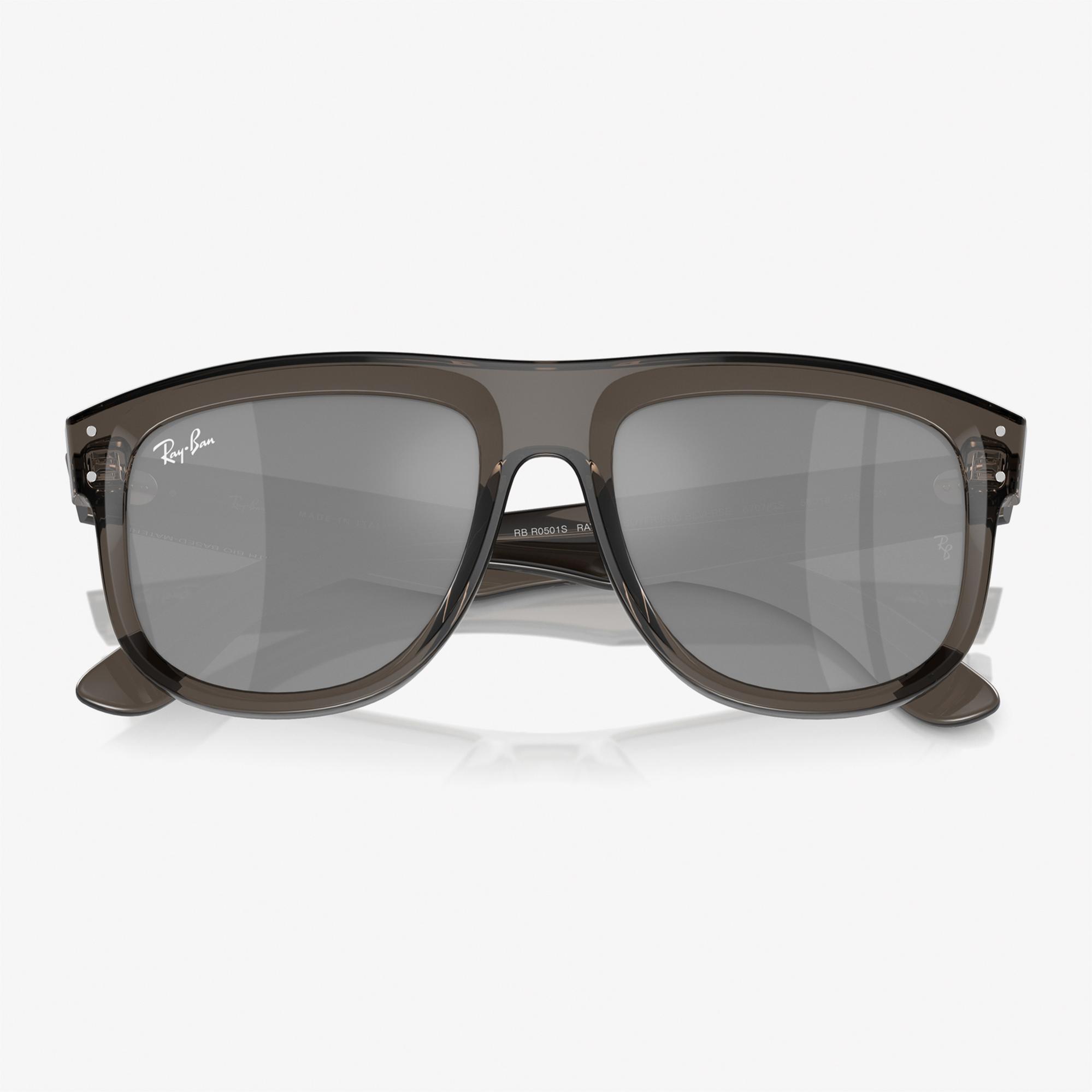 RAY-BAN 0RBR0501S Molded Acetate Unisex Gri Güneş Gözlüğü