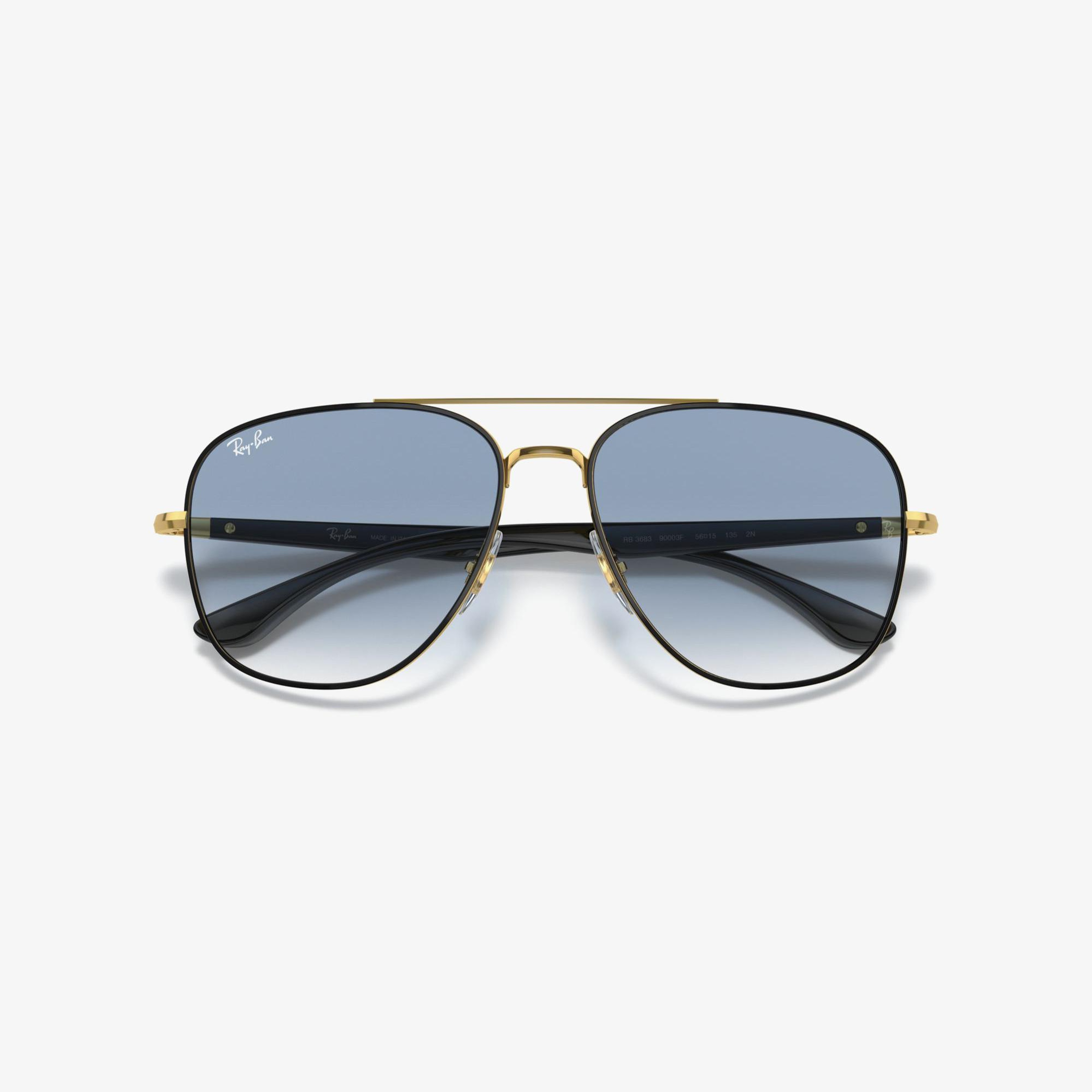Ray-Ban 0RB3683 Unisex Siyah Güneş Gözlüğü