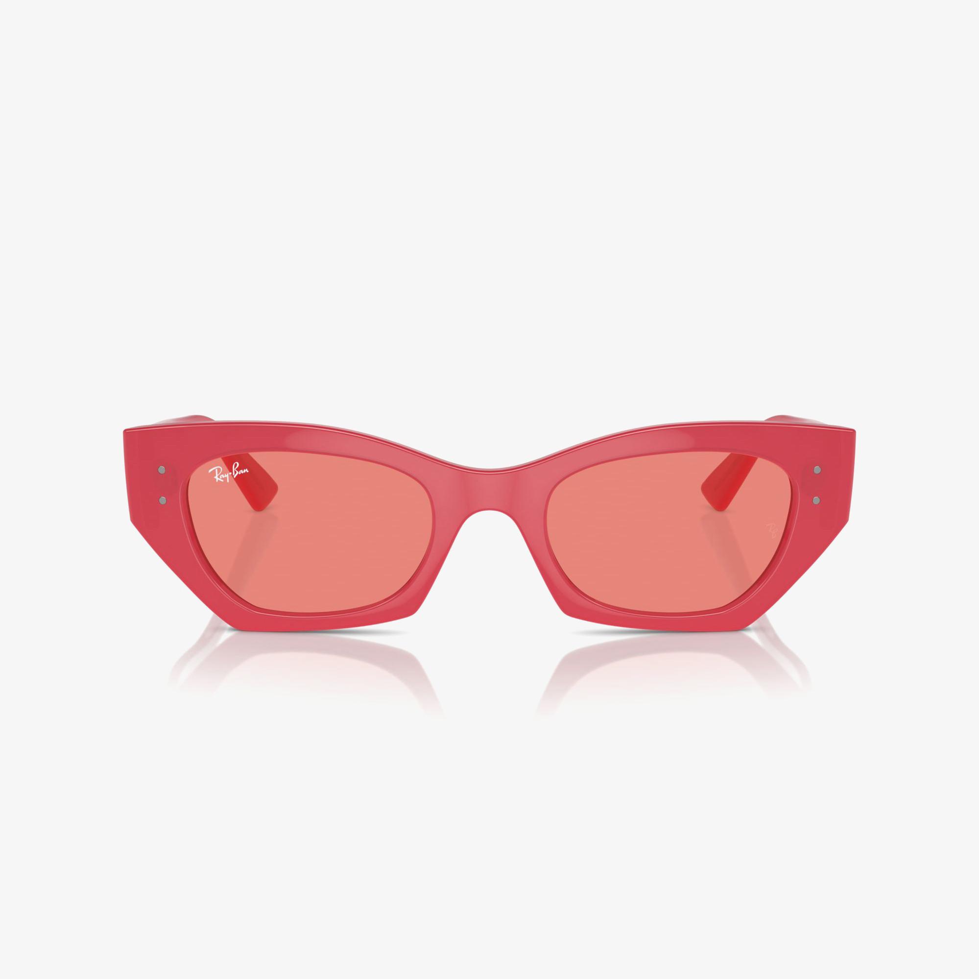 Ray-Ban Zena Unisex Kırmızı Güneş Gözlüğü