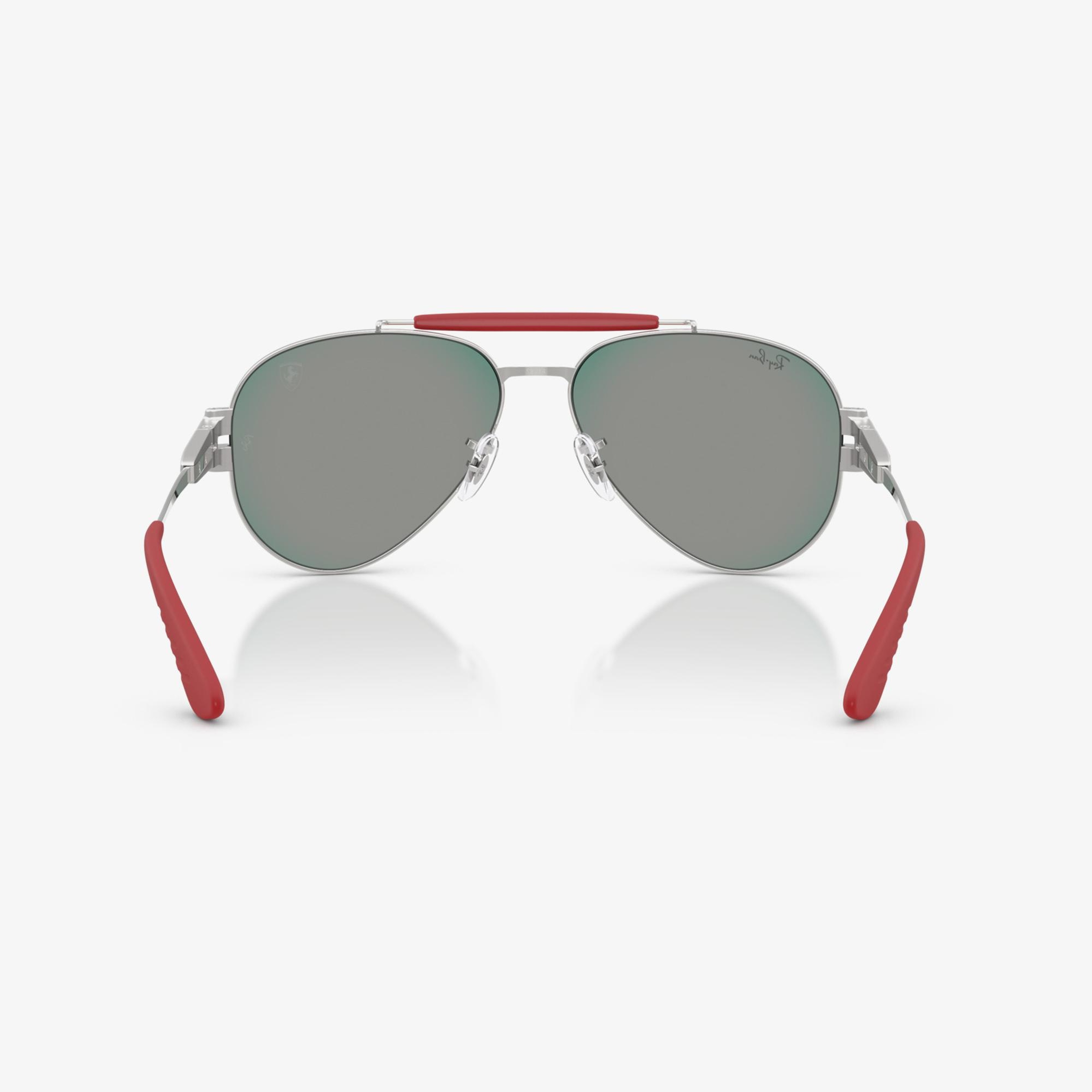 Ray-Ban RB3762M Scuderia Ferrari Collection Unisex Gri Güneş Gözlüğü