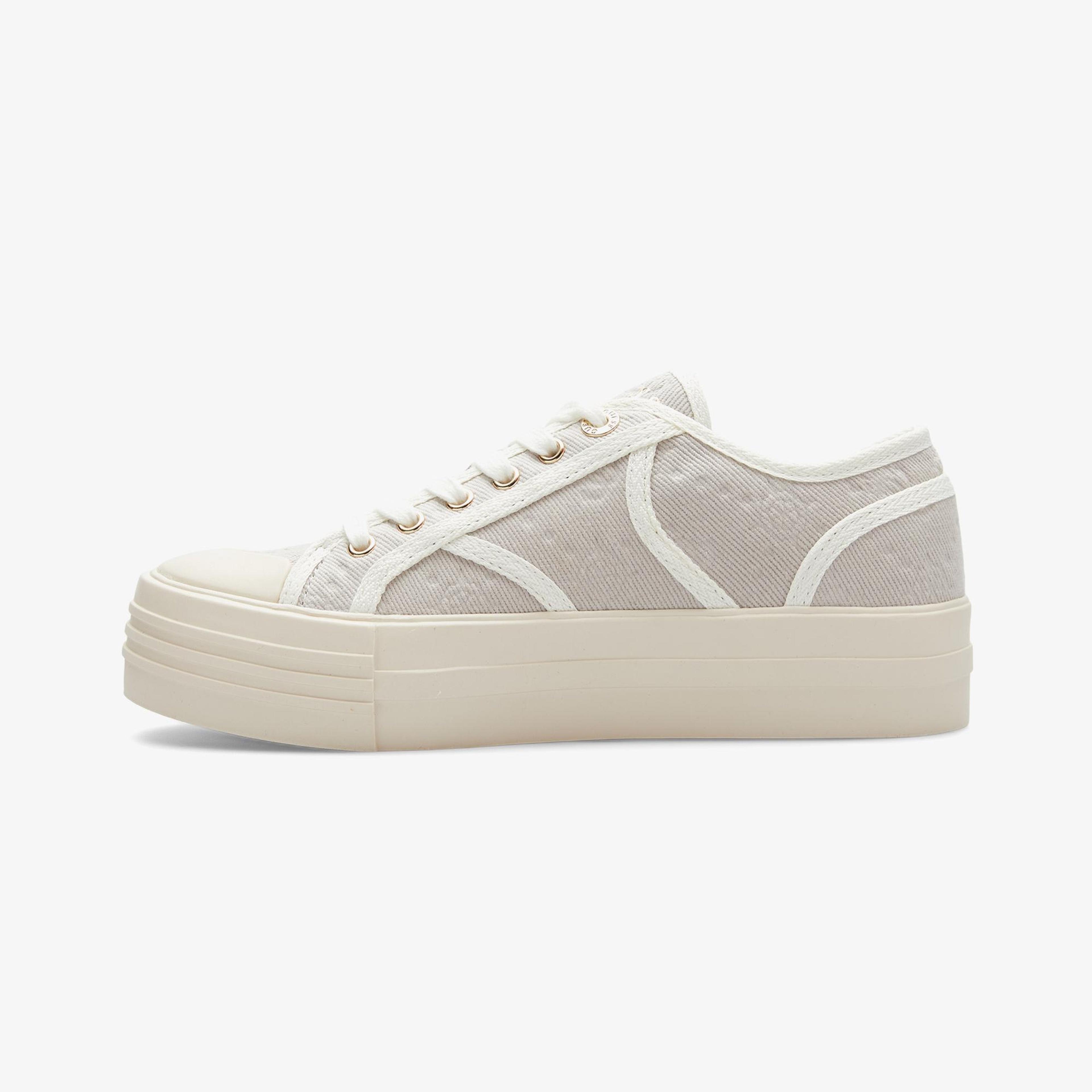 Guess Issah Kadın Gri Sneaker