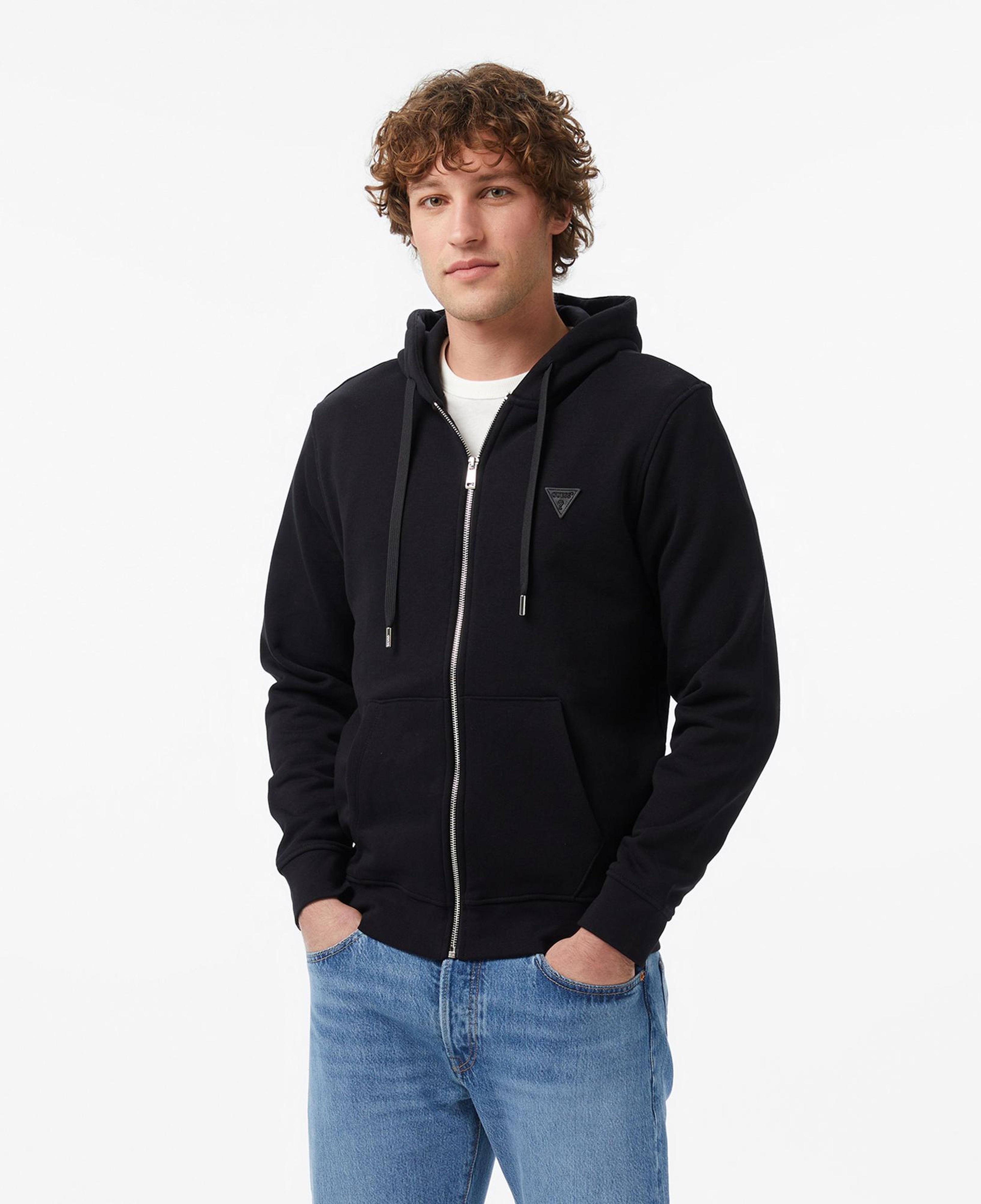 Guess Poly Erkek Siyah Sweatshirt