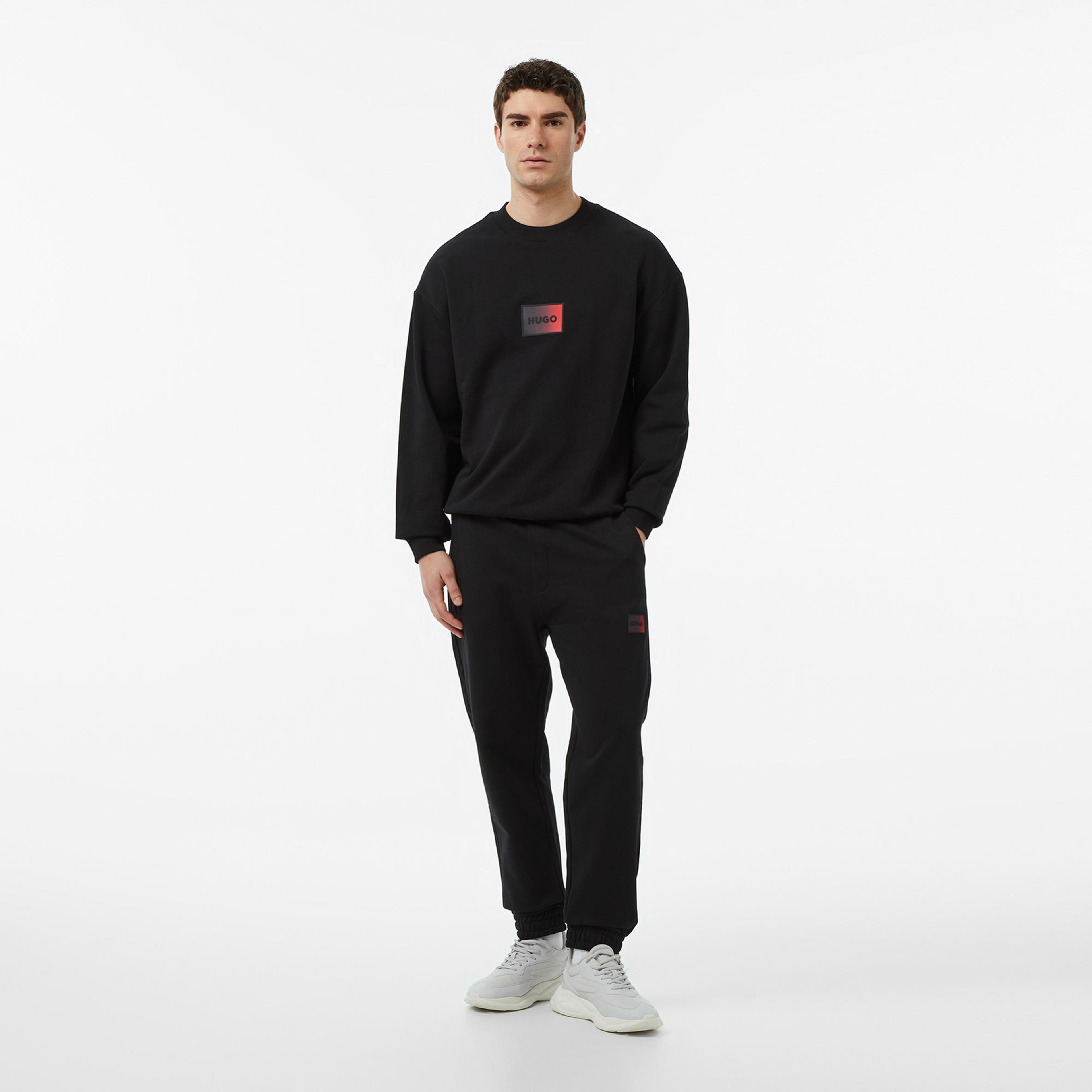 Hugo Danoto Erkek Siyah Sweatshirt