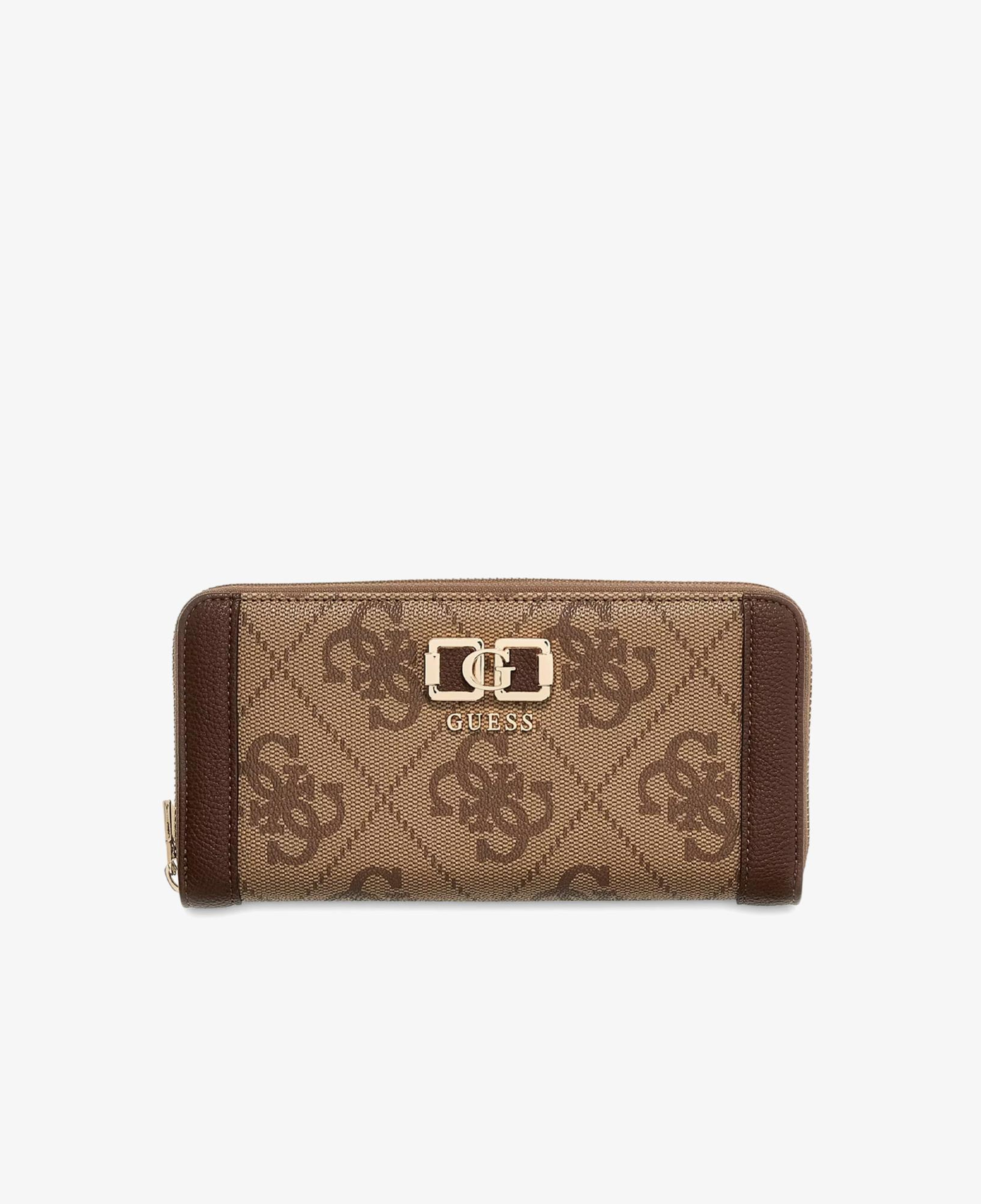 Guess Karnilla Logo Kadın Kahverengi Cüzdan