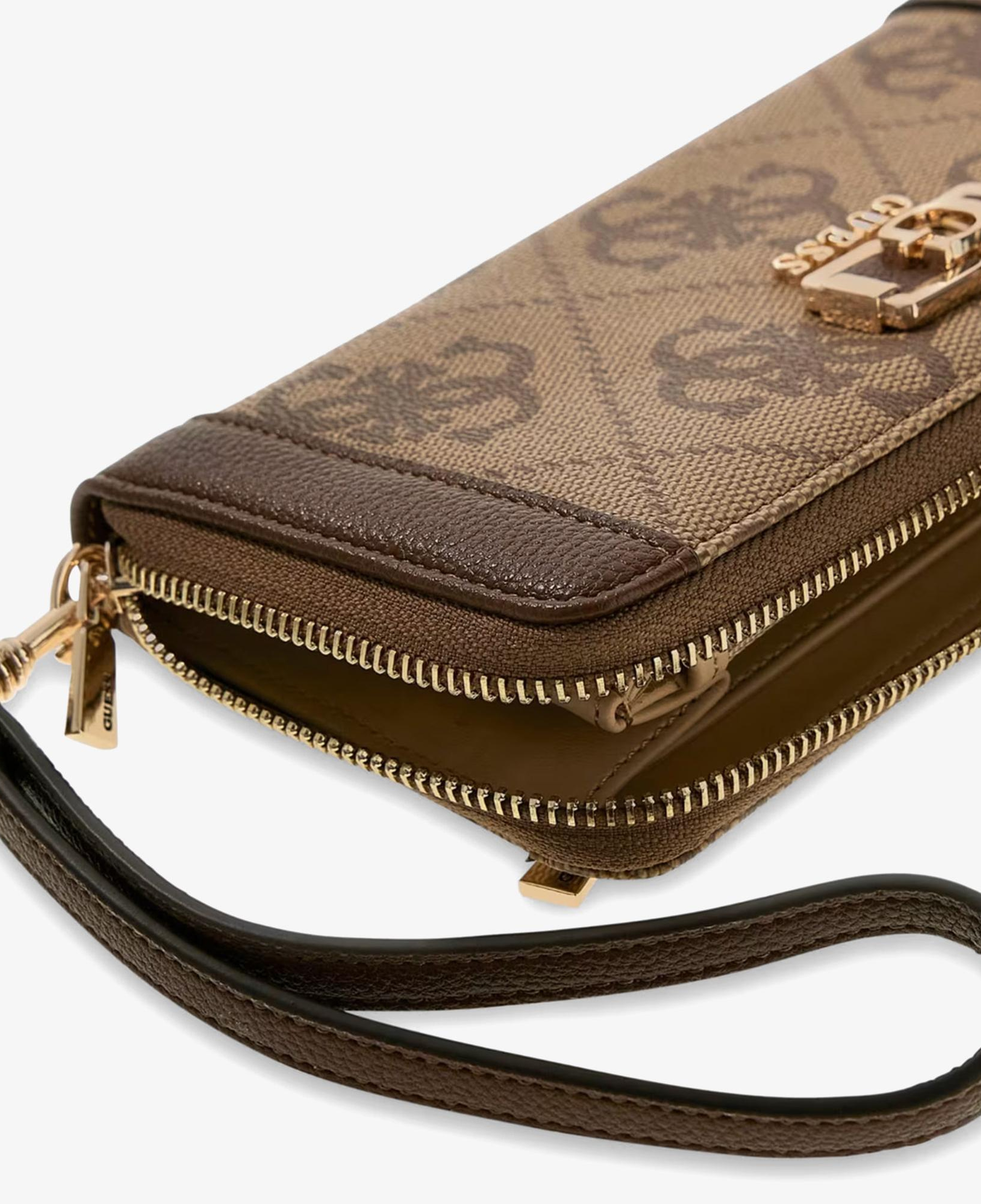 Guess Karnilla Logo Kadın Kahverengi Cüzdan