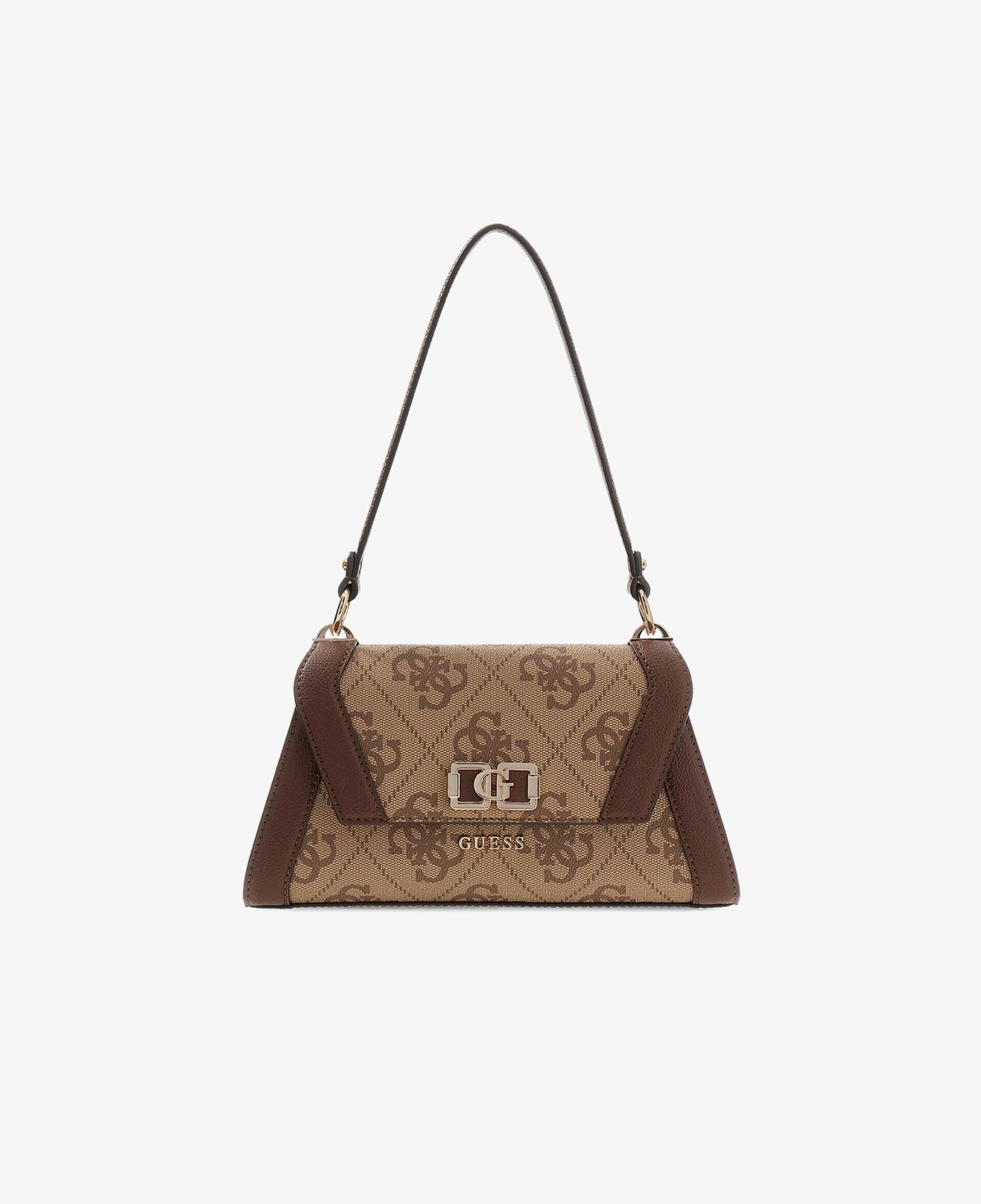 Guess Karnilla Logo Kadın Kahverengi El Çantası