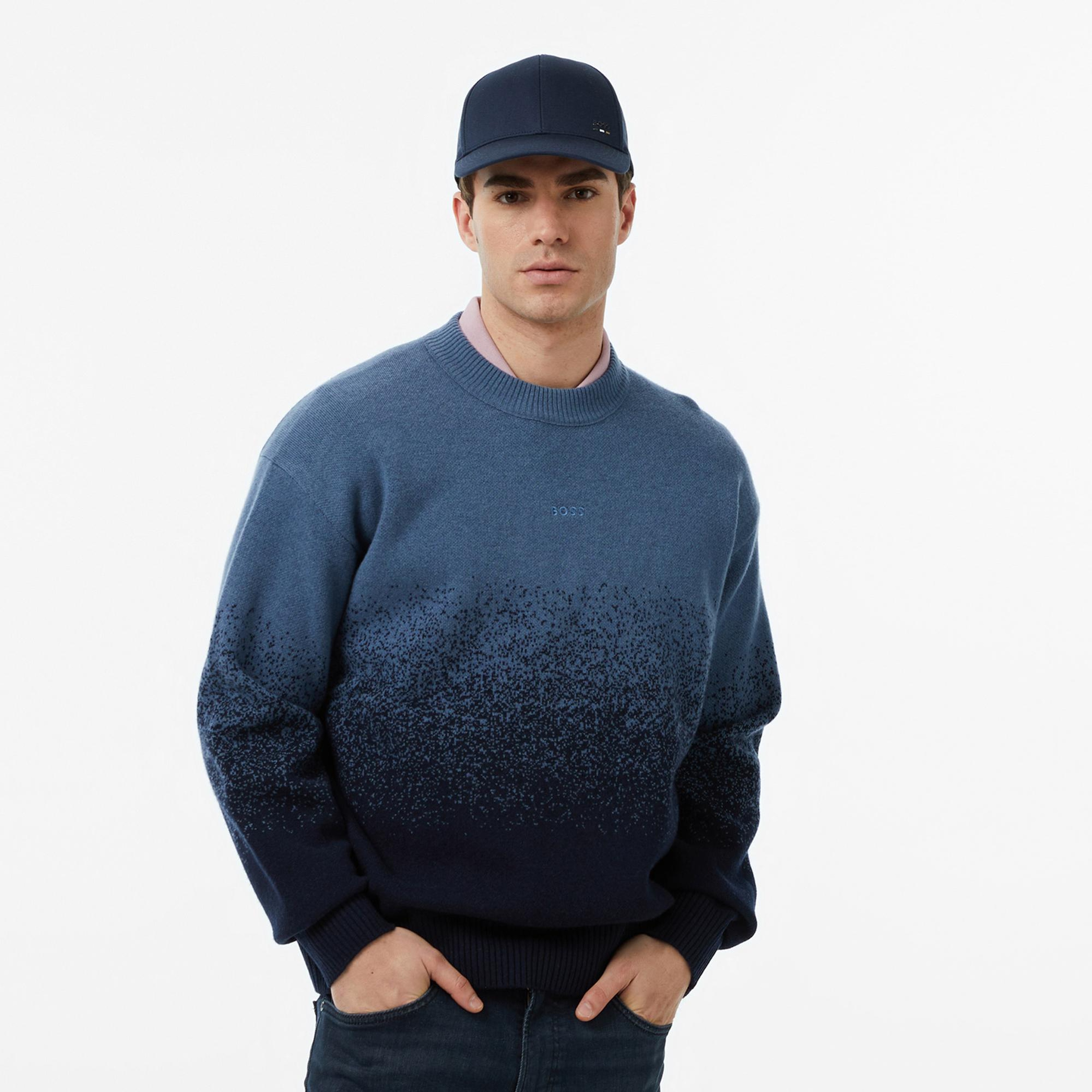 Boss Kalbrush Erkek Lacivert Kazak