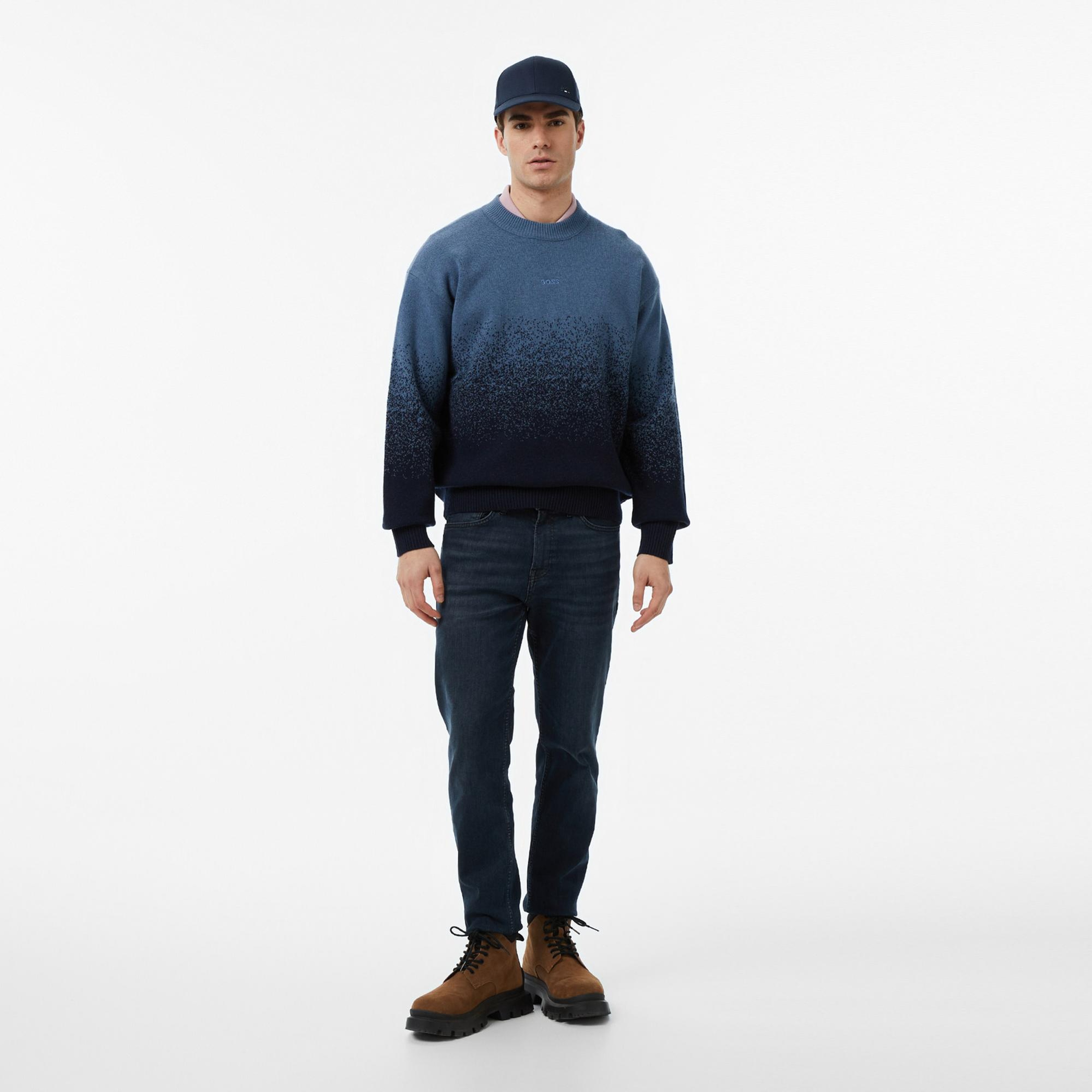 Boss Kalbrush Erkek Lacivert Kazak