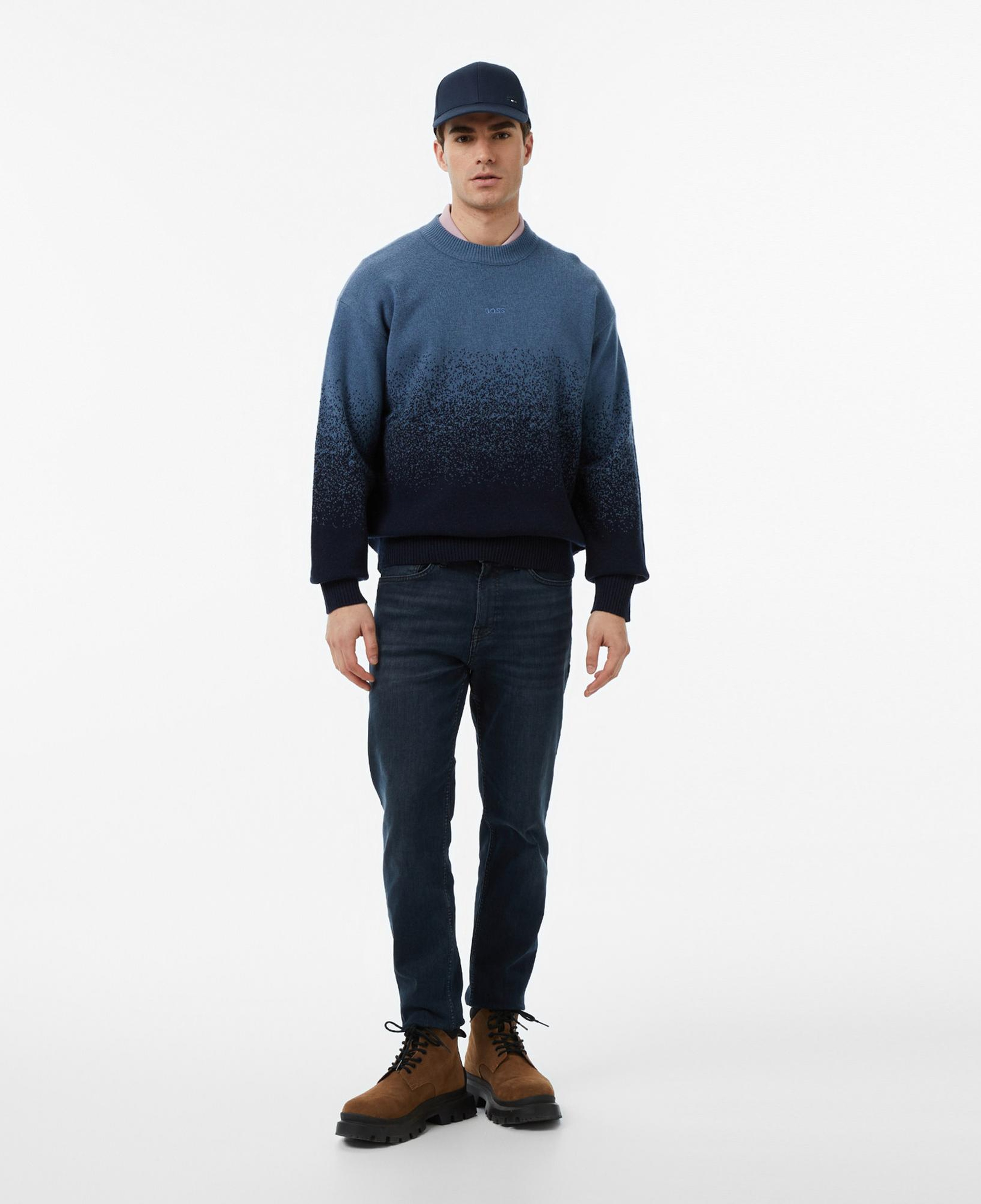 Boss Kalbrush Erkek Lacivert Kazak