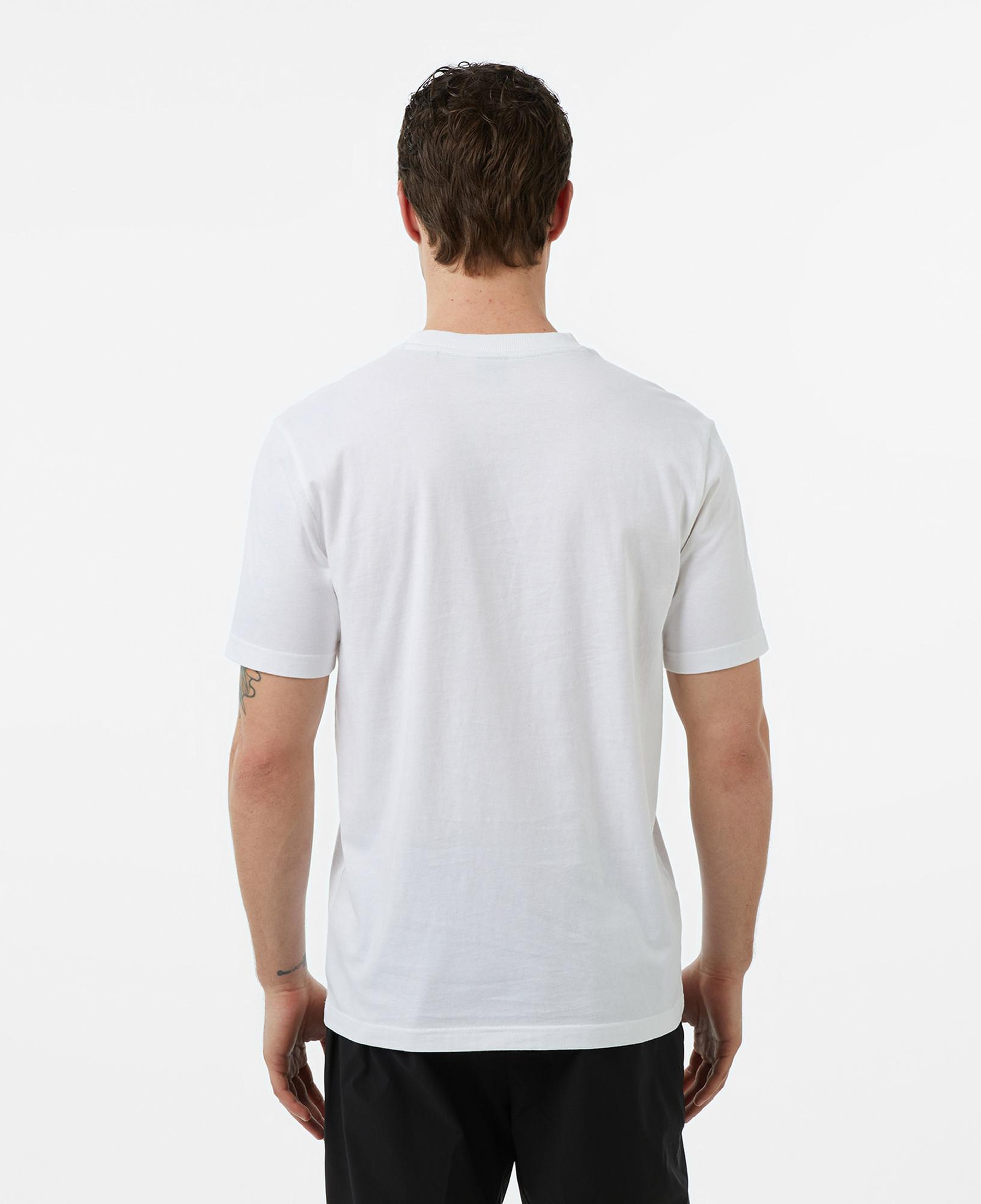 Boss TS Logo Erkek Beyaz T-Shirt