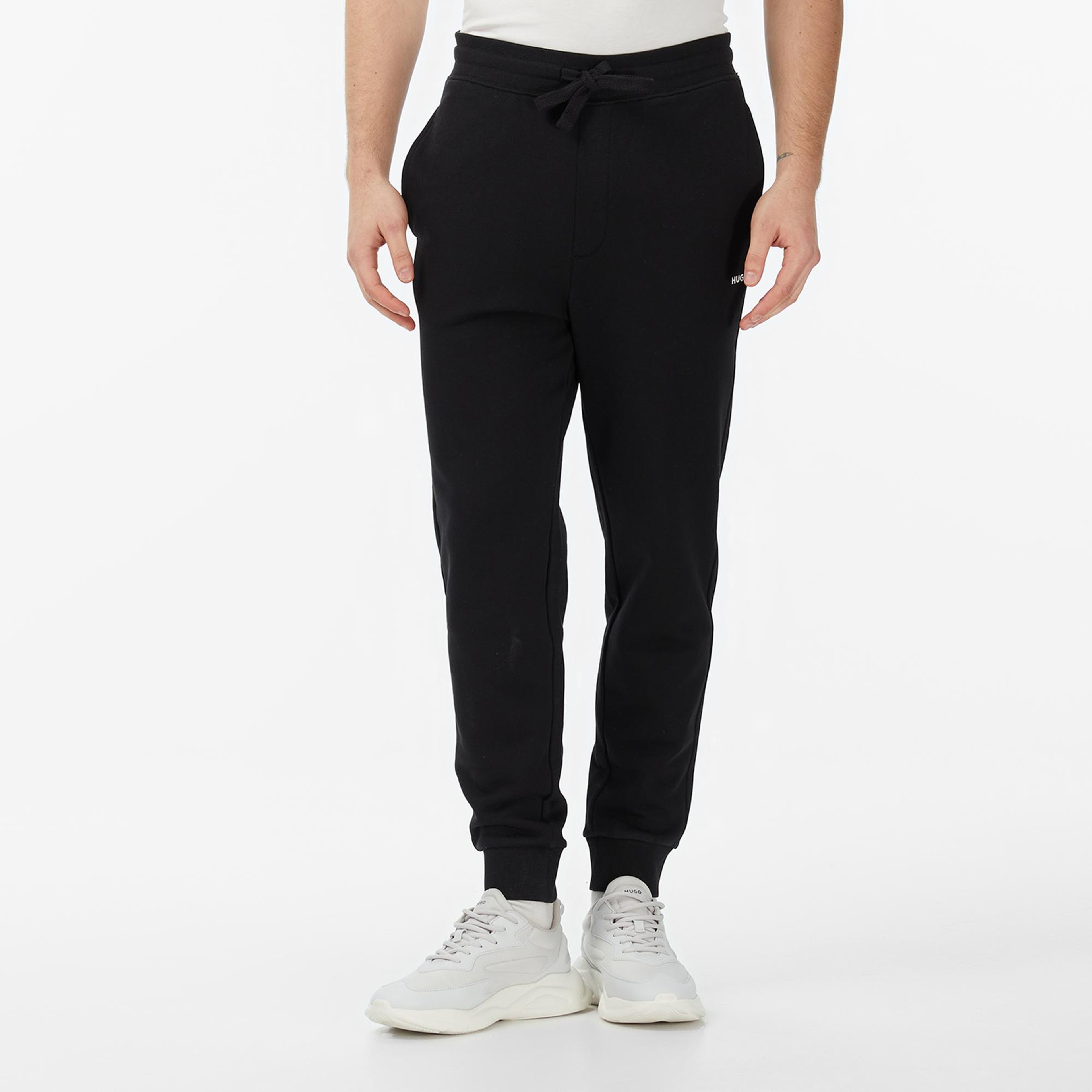 Hugo Dayote Erkek Siyah Eşofman Altı