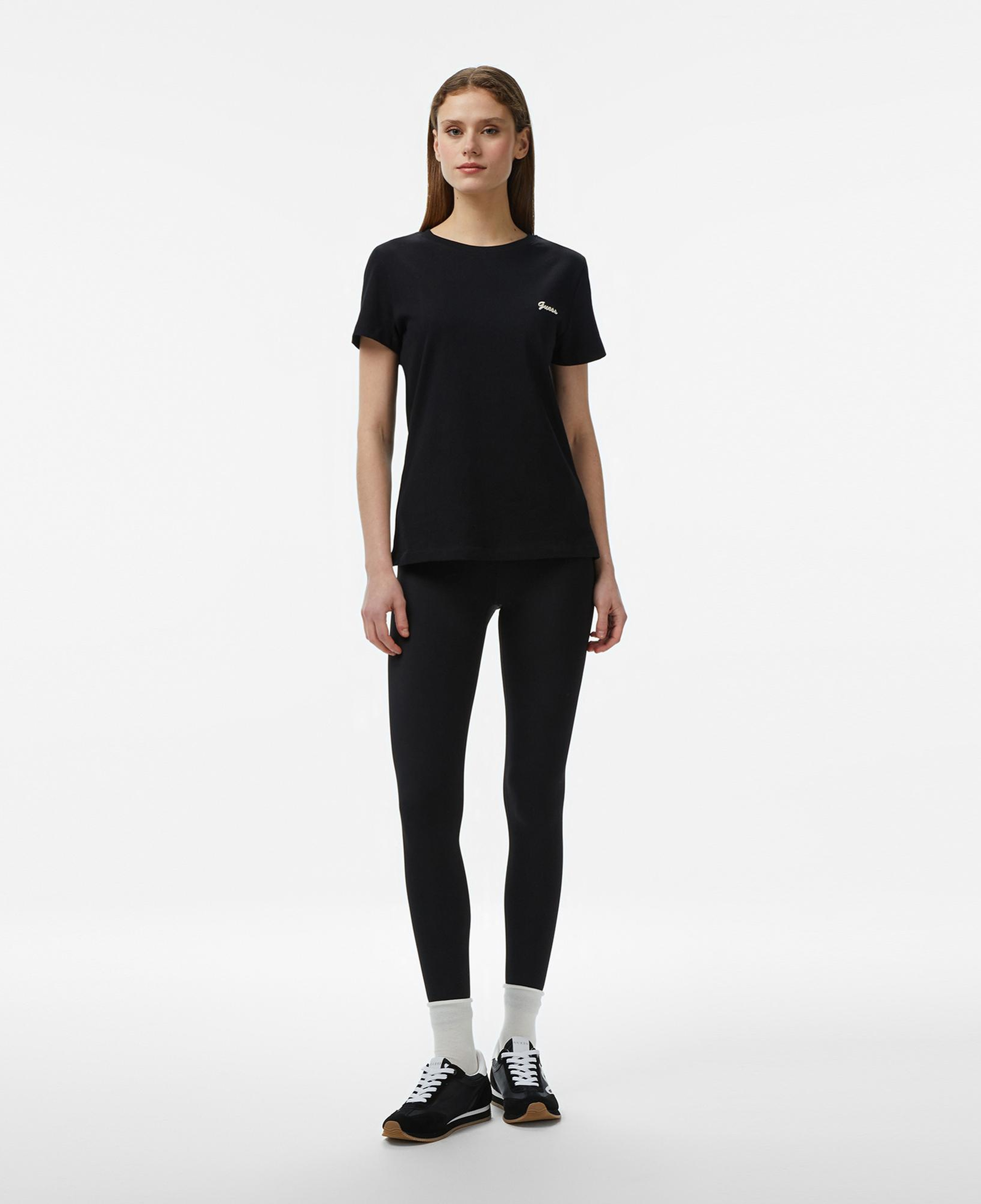 Guess Alba Aktif Kadın Siyah Tayt