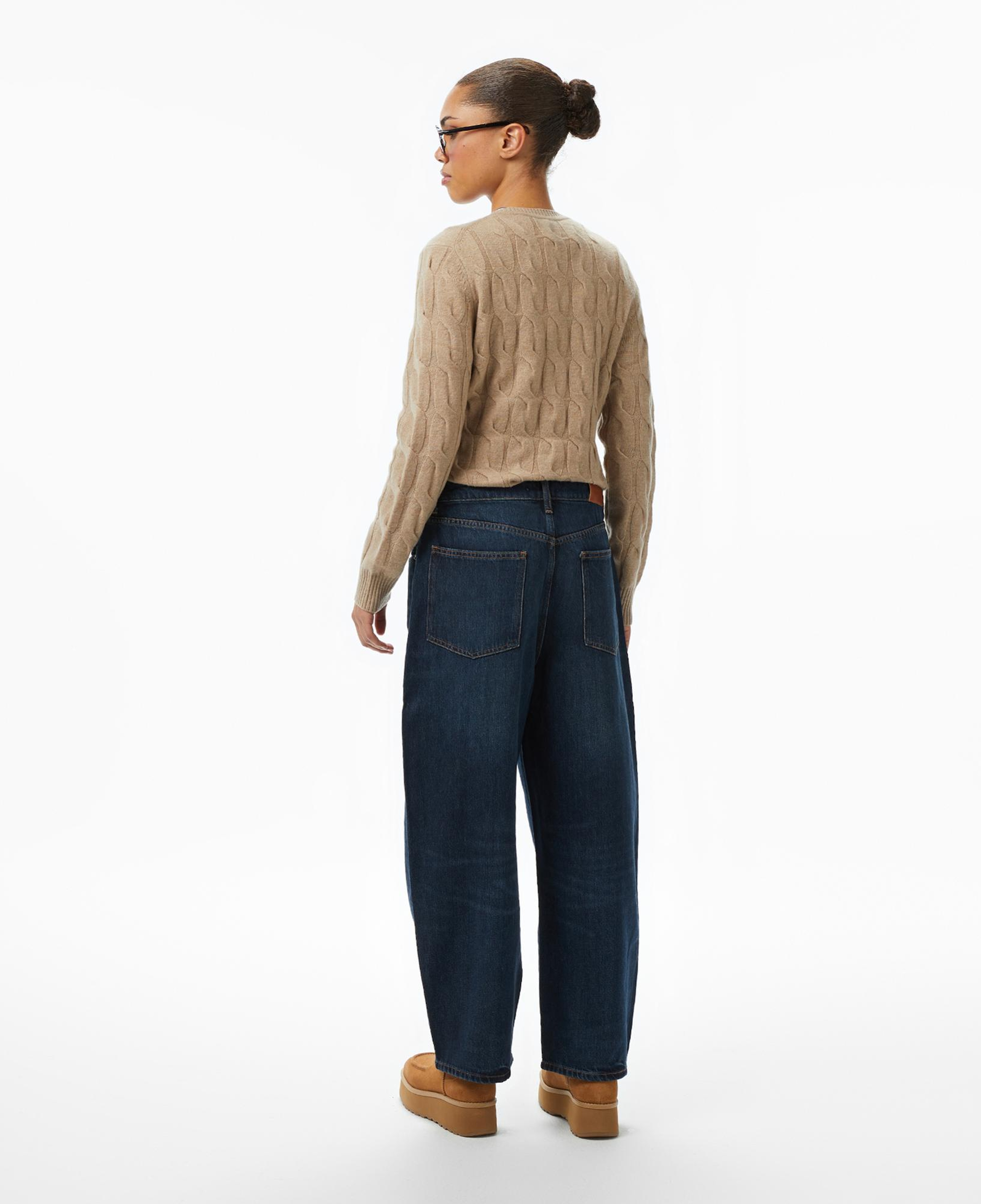 Tommy Hilfiger Denim Milo Barrel Kadın Mavi Jean Pantolon