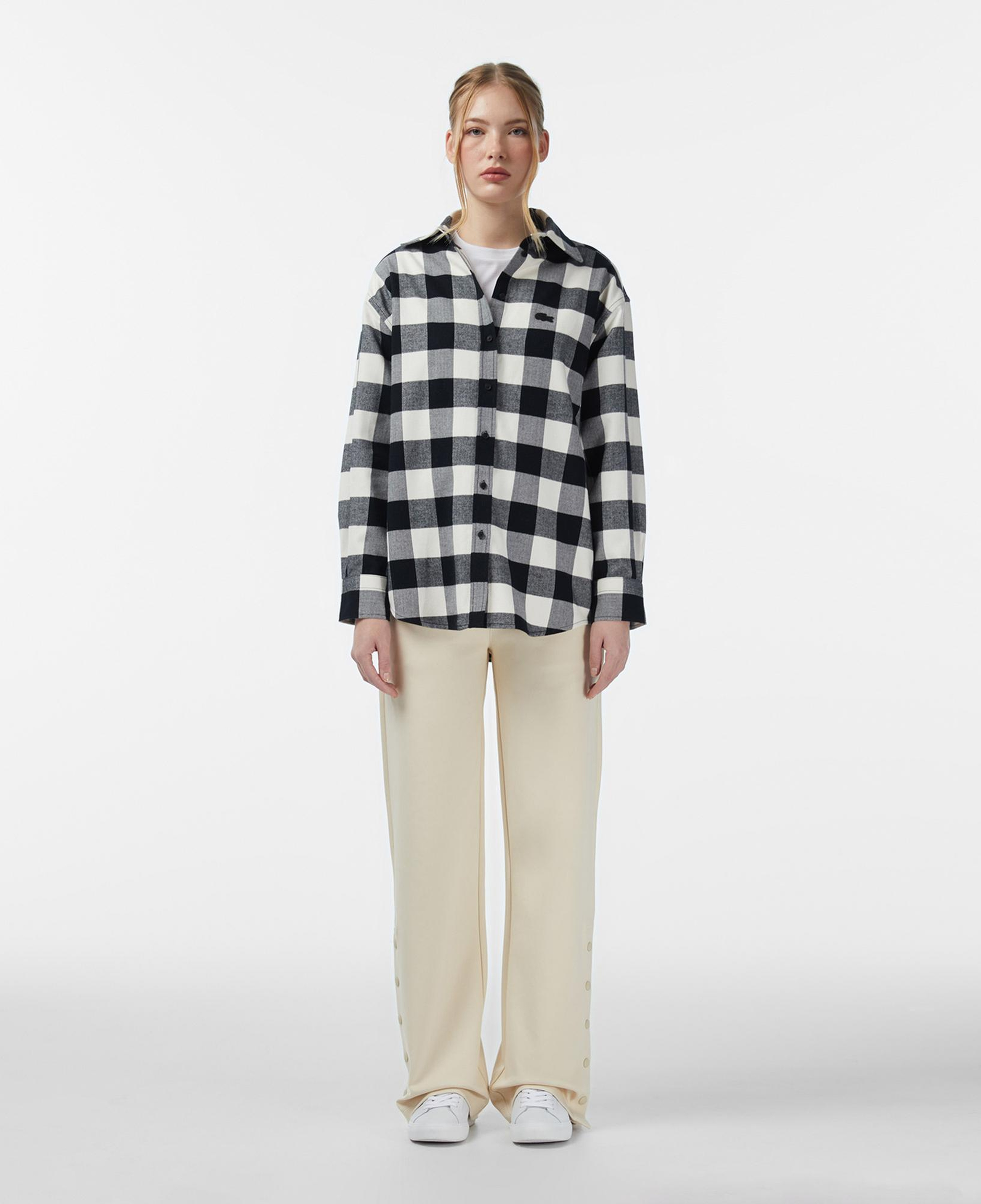 Lacoste Kadın Straight Fit Krem Eşofman Altı