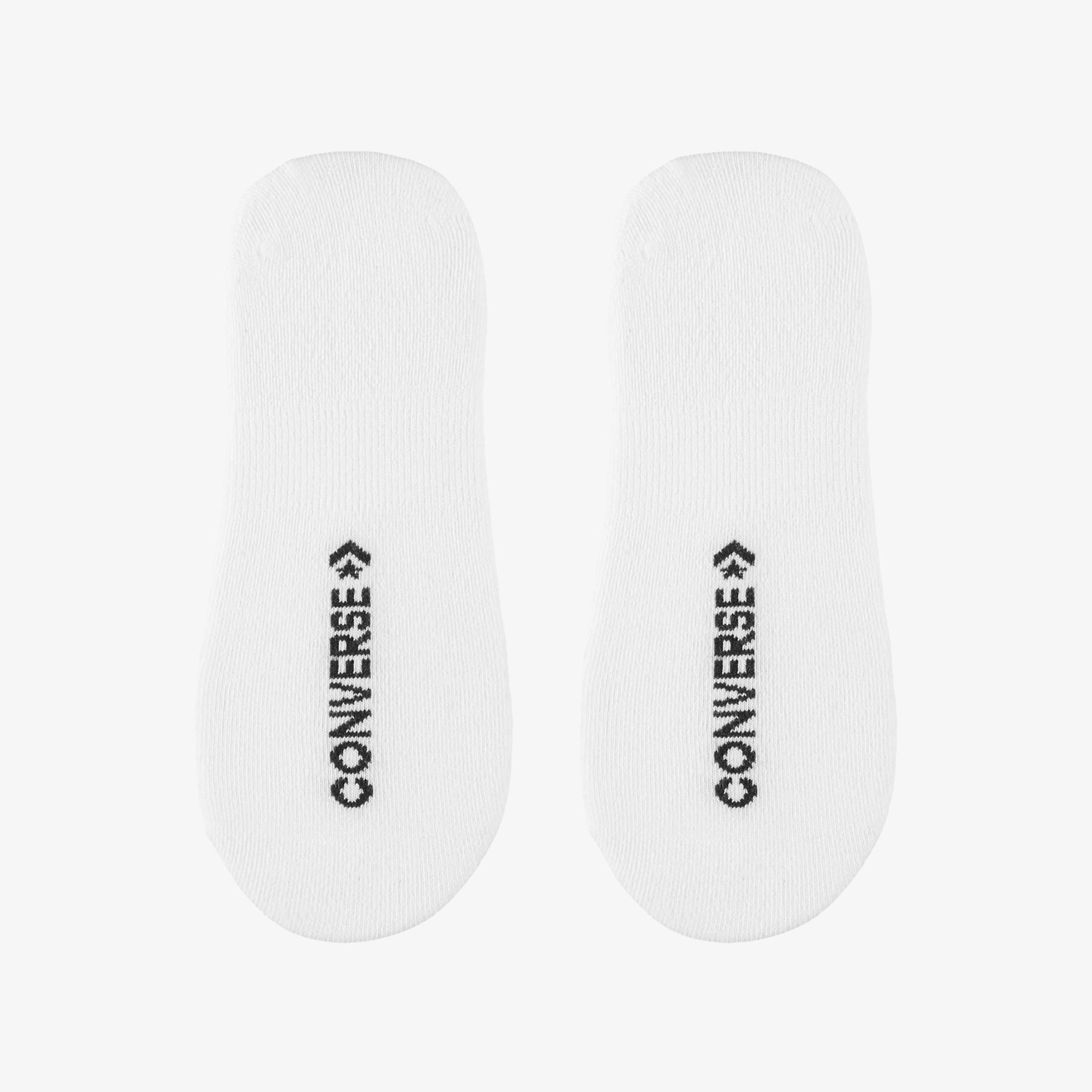 Converse Chuck Taylor Unisex 2'li Beyaz Babet Çorap
