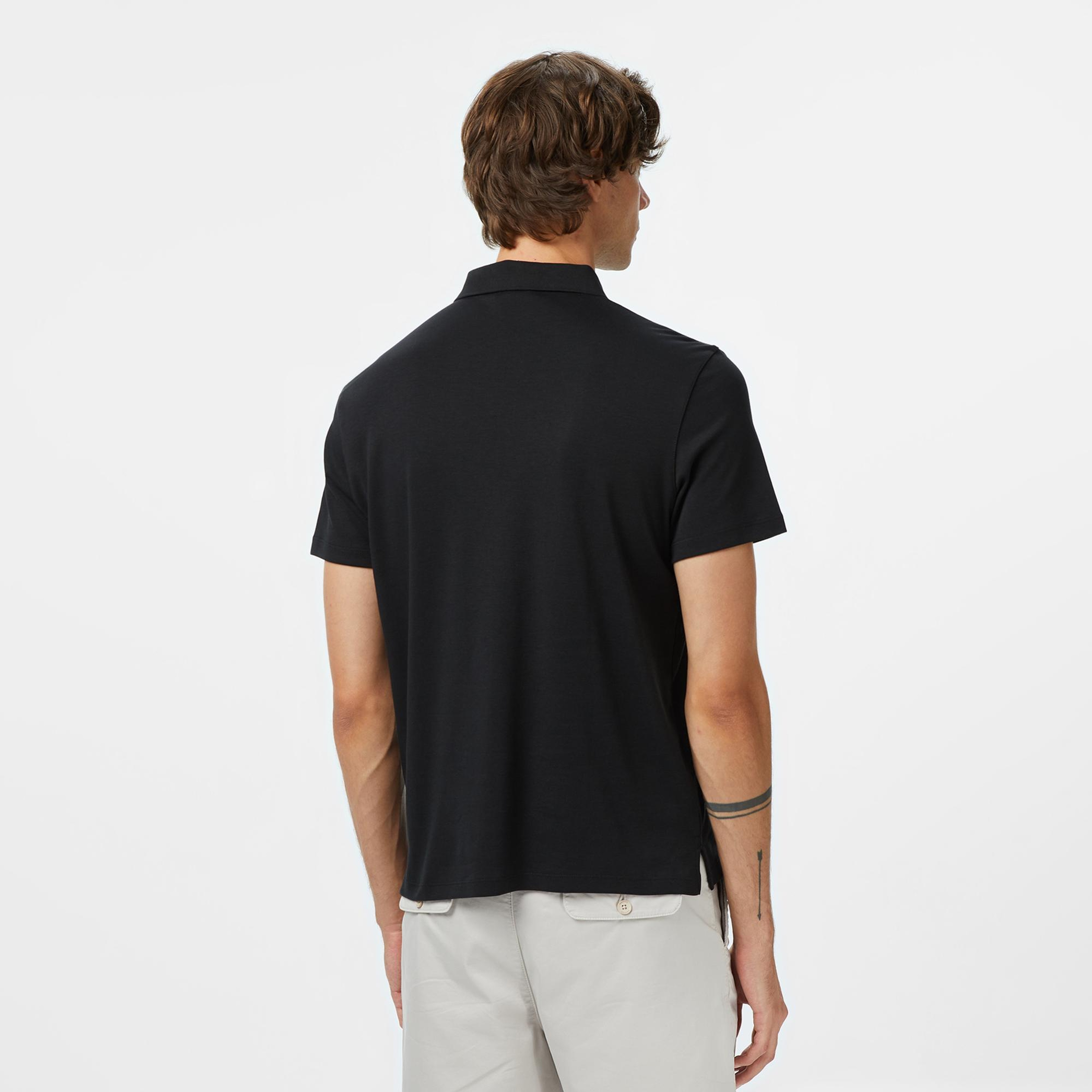 Calvin Klein Supima Erkek Siyah Polo