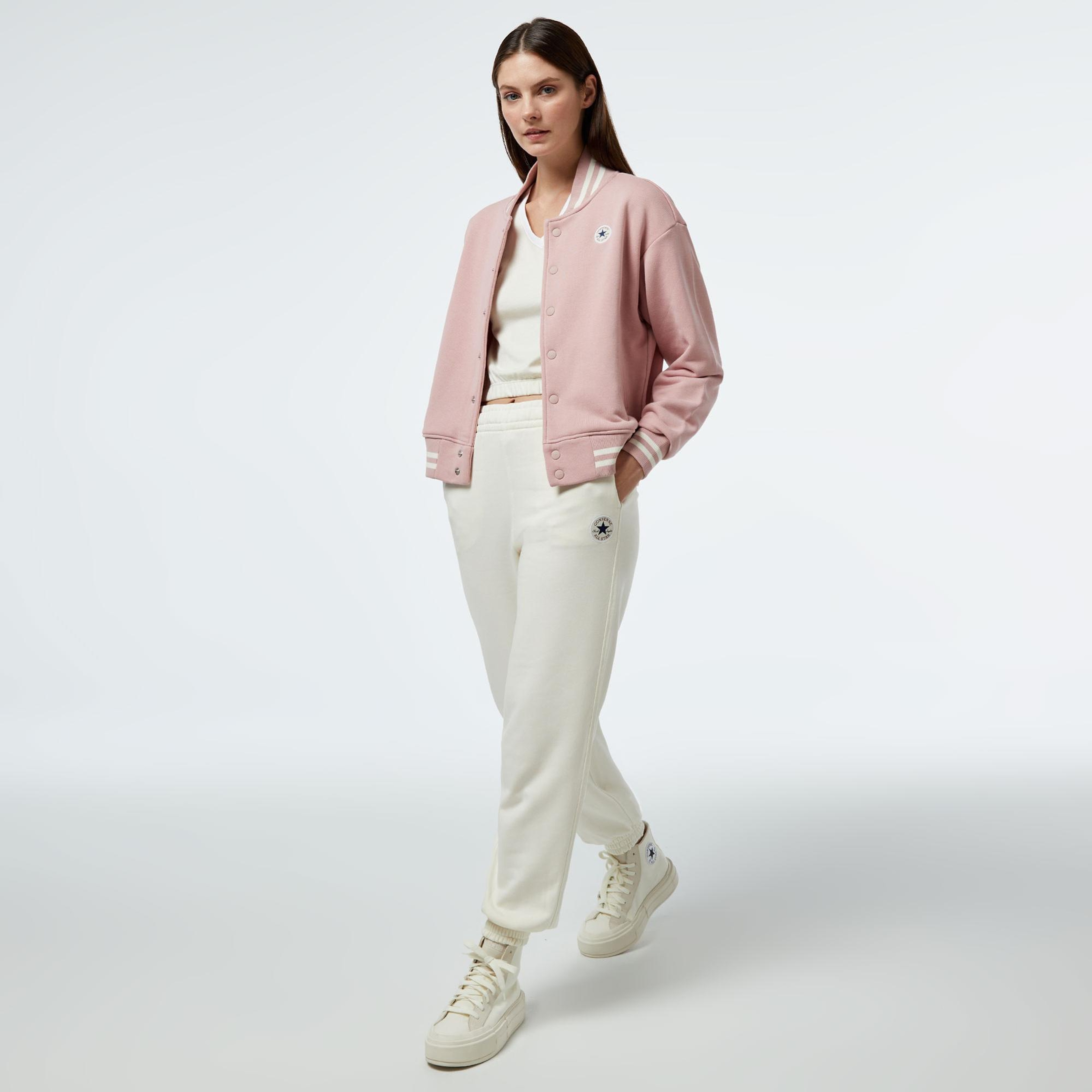 Converse Bomber Kadın Pembe Ceket