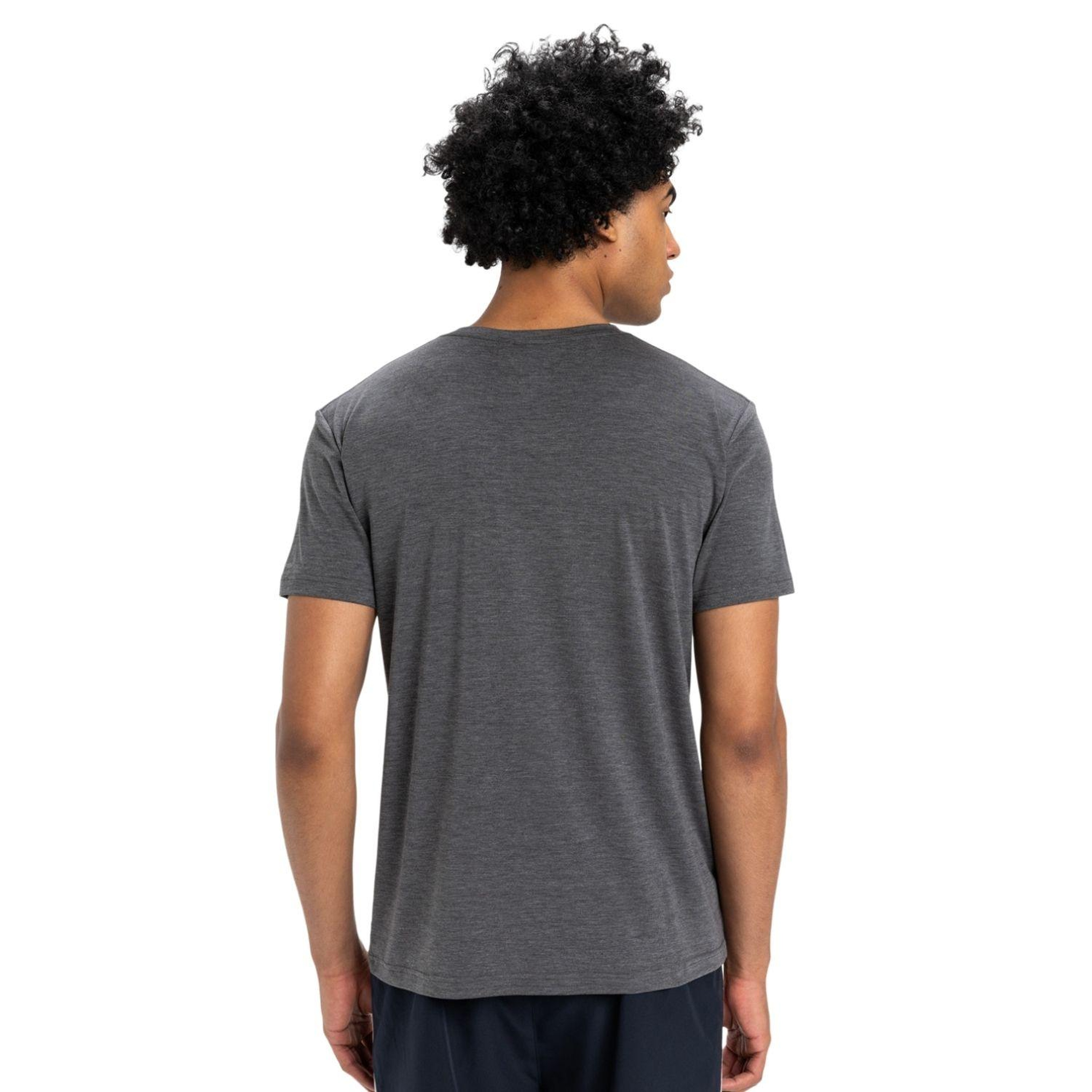 Quiksilver Coastal Run Erkek Gri Tişört