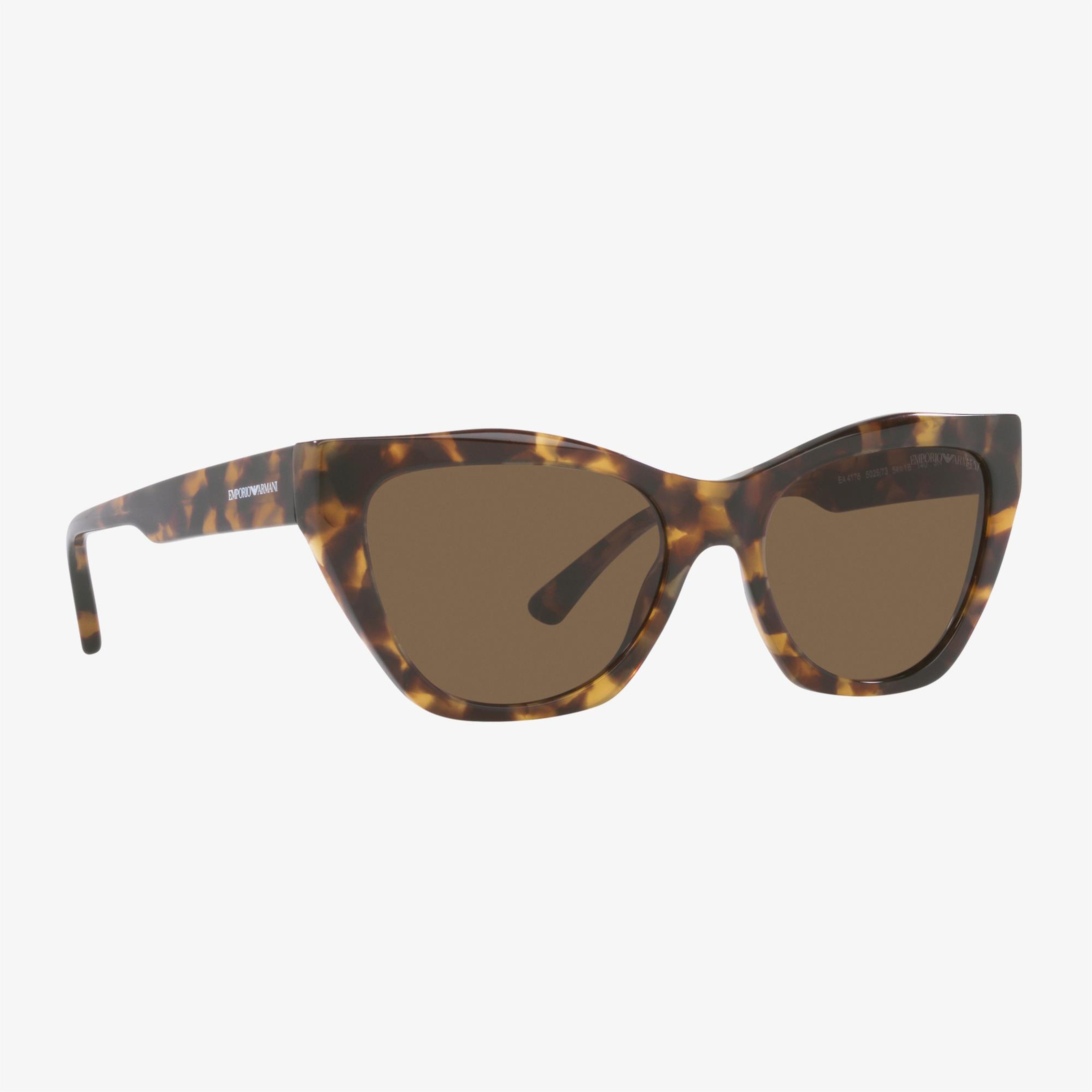 Emporio Armani Acetate Kadın Kahverengi Güneş Gözlüğü