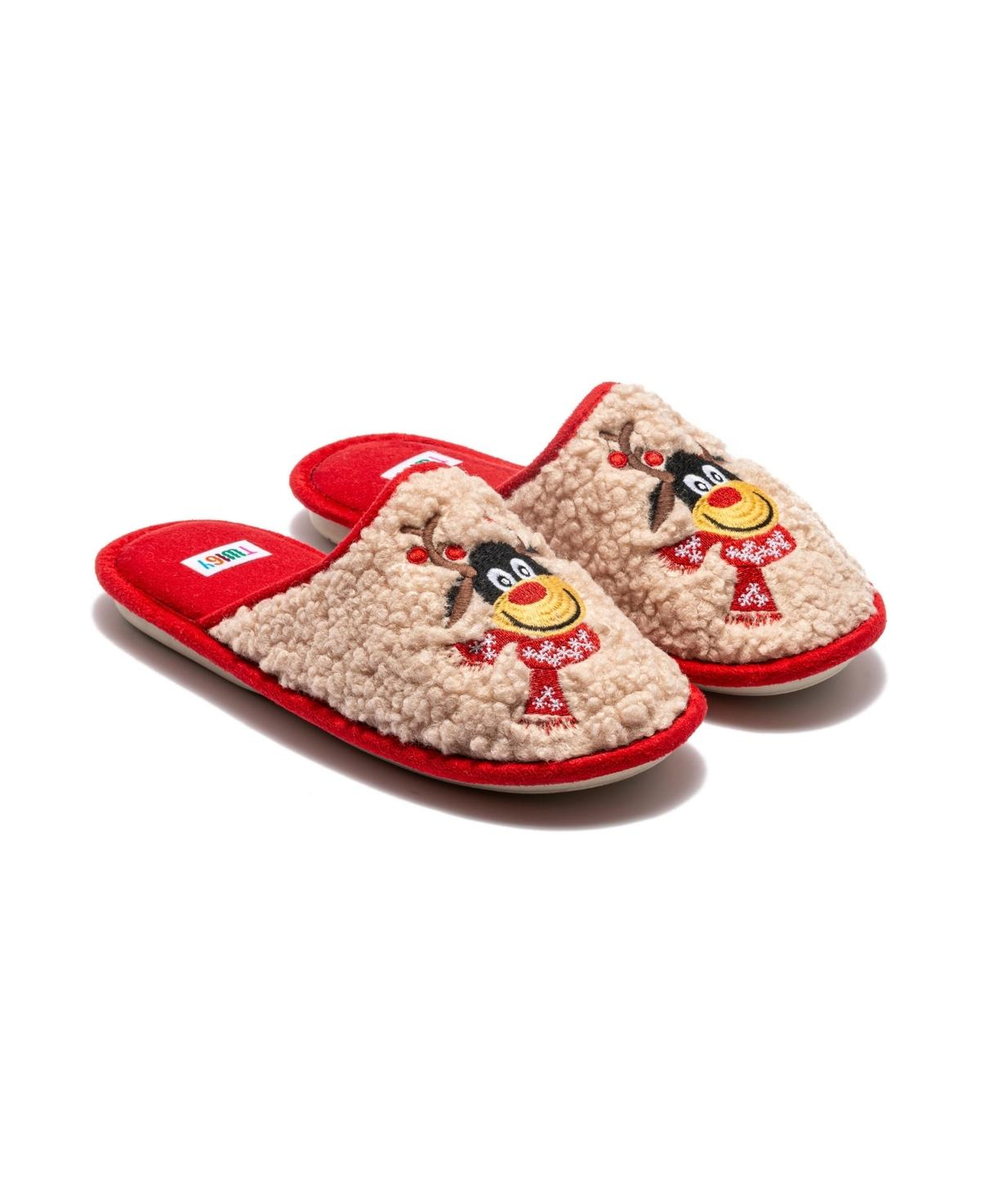 Geyik Kadın Ev Terliği Bej 37/39