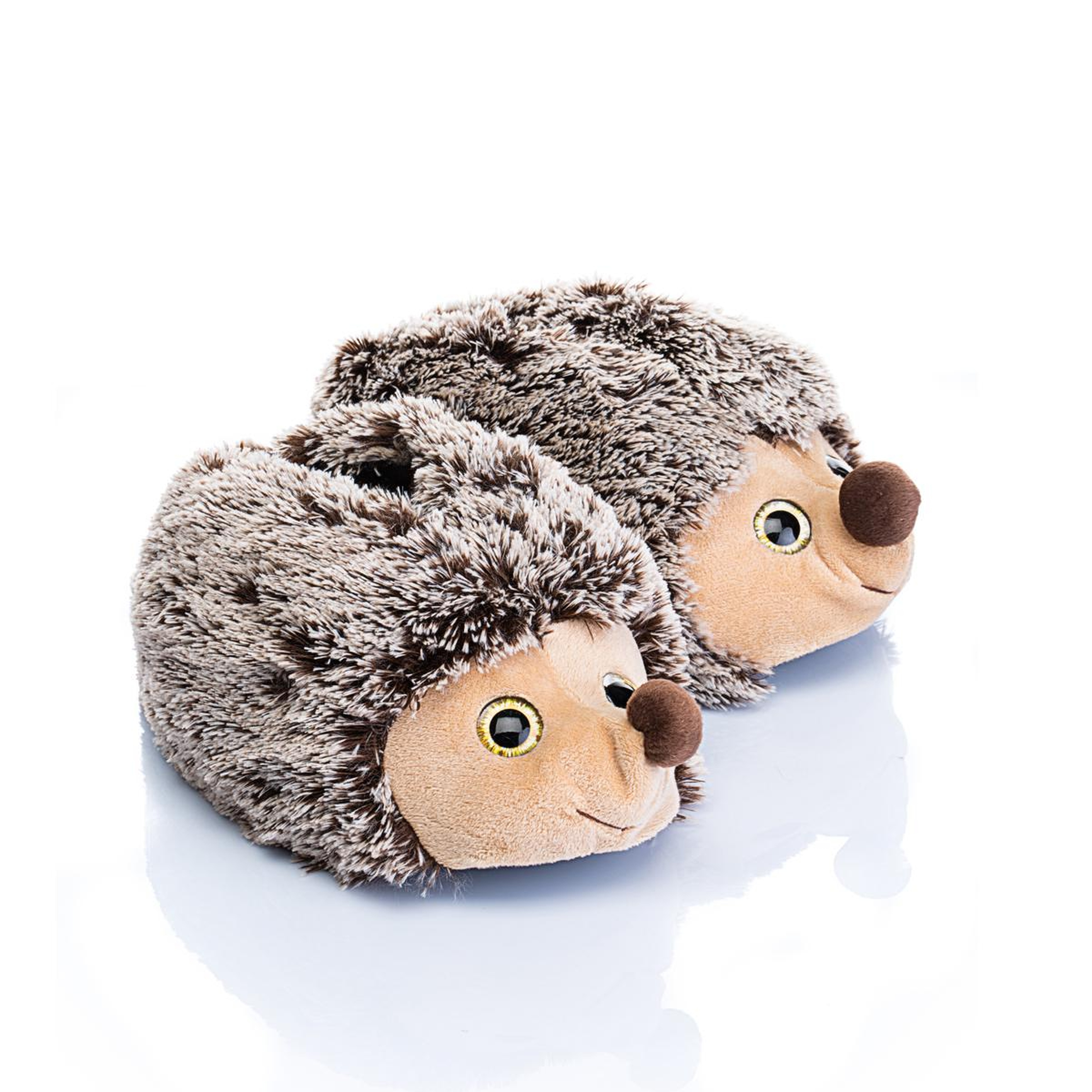 Kirpi Çocuk Hayvanlı Panduf Kahverengi 28/35