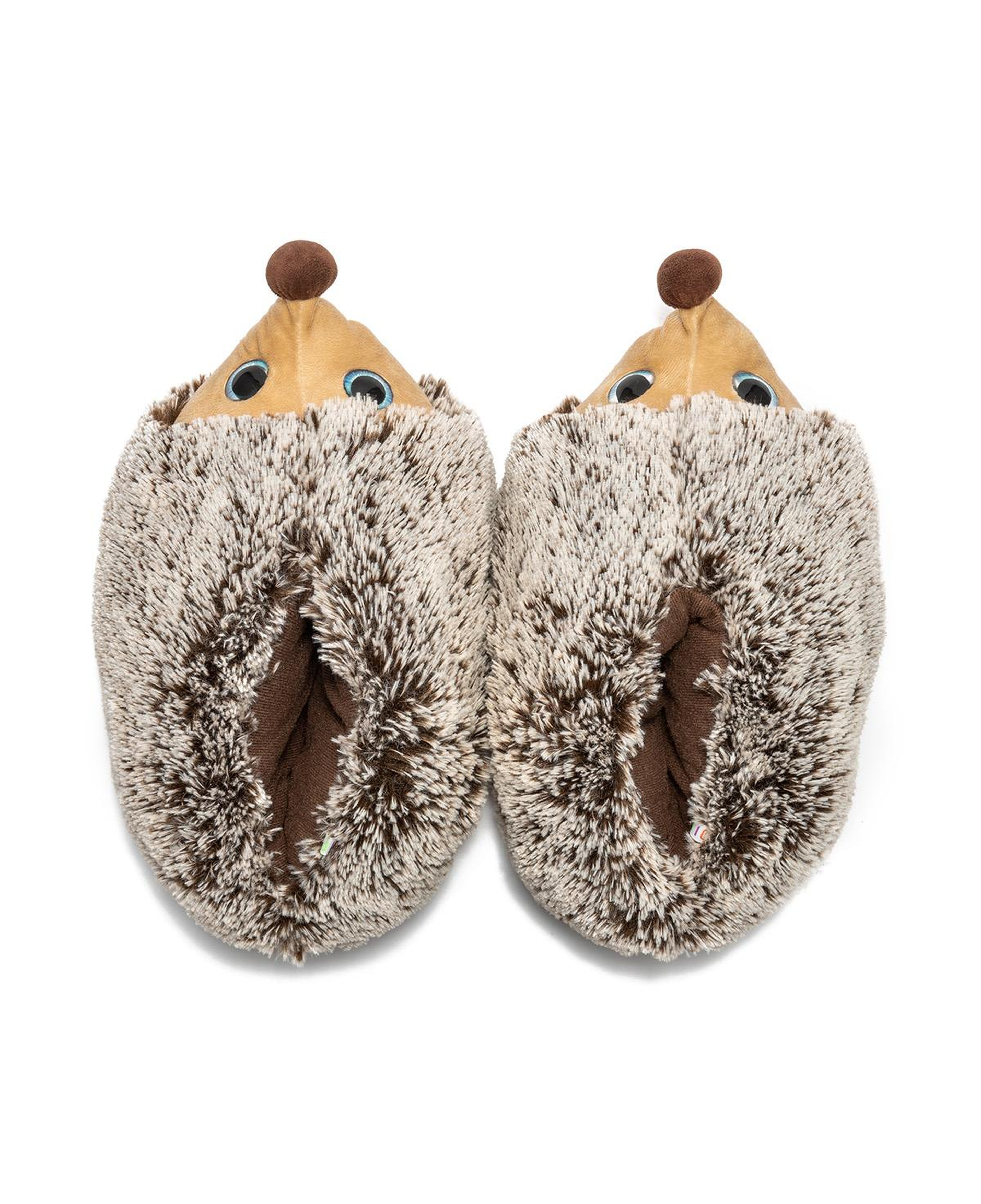 Kirpi Çocuk Hayvanlı Panduf Kahverengi 28/35